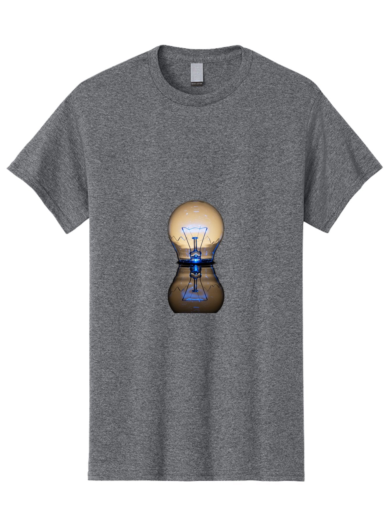 Light-Bulb-7 Men'S Graphic Tee, 100% Cotton, Comfortable Casual Summer Wear, Machine Washable, Vintage Camera, Old Camera, Antique Camera, Black Camera, Classic Photography, Photography Equipment, Nostalgic Device, Film Camera, Camera Art Baf884 4