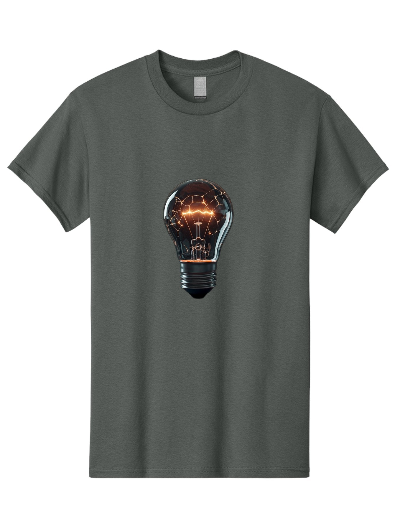 Light-Bulb-8 Men'S Graphic Tee, 100% Cotton, Comfortable Casual Summer Wear, Machine Washable, Vintage Camera, Old Camera, Antique Camera, Black Camera, Classic Photography, Photography Equipment, Nostalgic Device, Film Camera, Camera Art Baf885 12