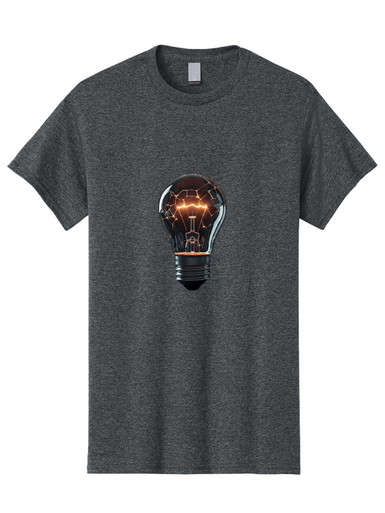 Light-Bulb-8 Men'S Graphic Tee, 100% Cotton, Comfortable Casual Summer Wear, Machine Washable, Vintage Camera, Old Camera, Antique Camera, Black Camera, Classic Photography, Photography Equipment, Nostalgic Device, Film Camera, Camera Art Baf885 11