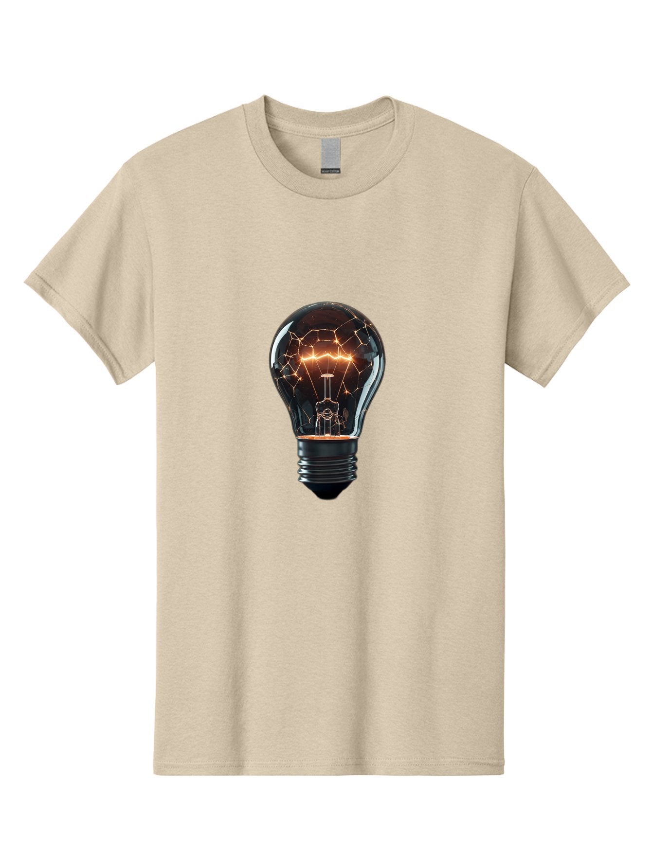 Light-Bulb-8 Men'S Graphic Tee, 100% Cotton, Comfortable Casual Summer Wear, Machine Washable, Vintage Camera, Old Camera, Antique Camera, Black Camera, Classic Photography, Photography Equipment, Nostalgic Device, Film Camera, Camera Art Baf885 13