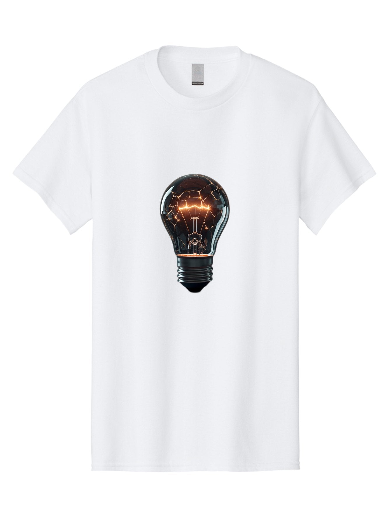 Light-Bulb-8 Men'S Graphic Tee, 100% Cotton, Comfortable Casual Summer Wear, Machine Washable, Vintage Camera, Old Camera, Antique Camera, Black Camera, Classic Photography, Photography Equipment, Nostalgic Device, Film Camera, Camera Art Baf885 8