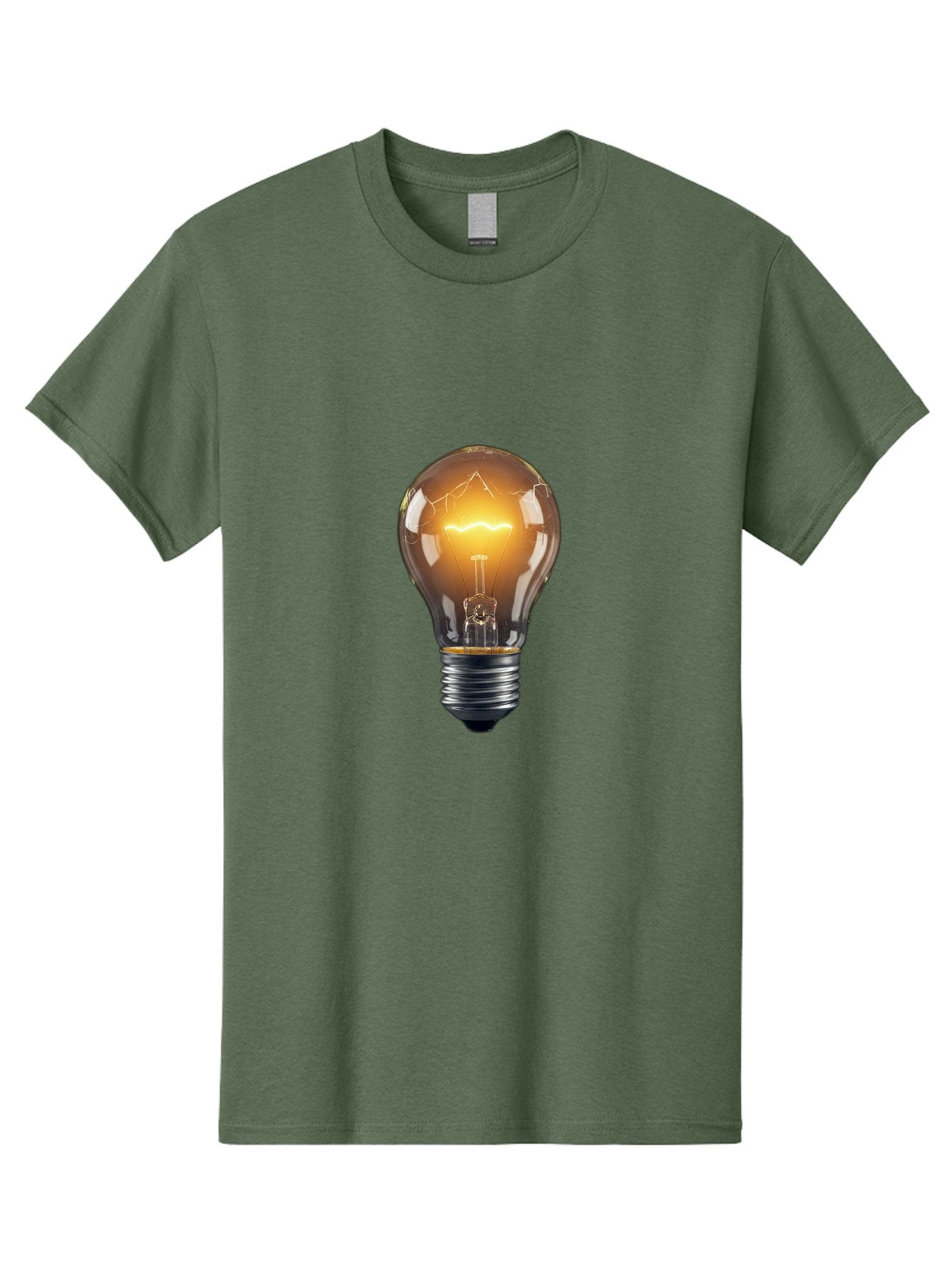 Light-Bulb-9 Men'S Graphic Tee, 100% Cotton, Comfortable Casual Summer Wear, Machine Washable, Vintage Camera, Old Camera, Antique Camera, Black Camera, Classic Photography, Photography Equipment, Nostalgic Device, Film Camera, Camera Art Baf886 9
