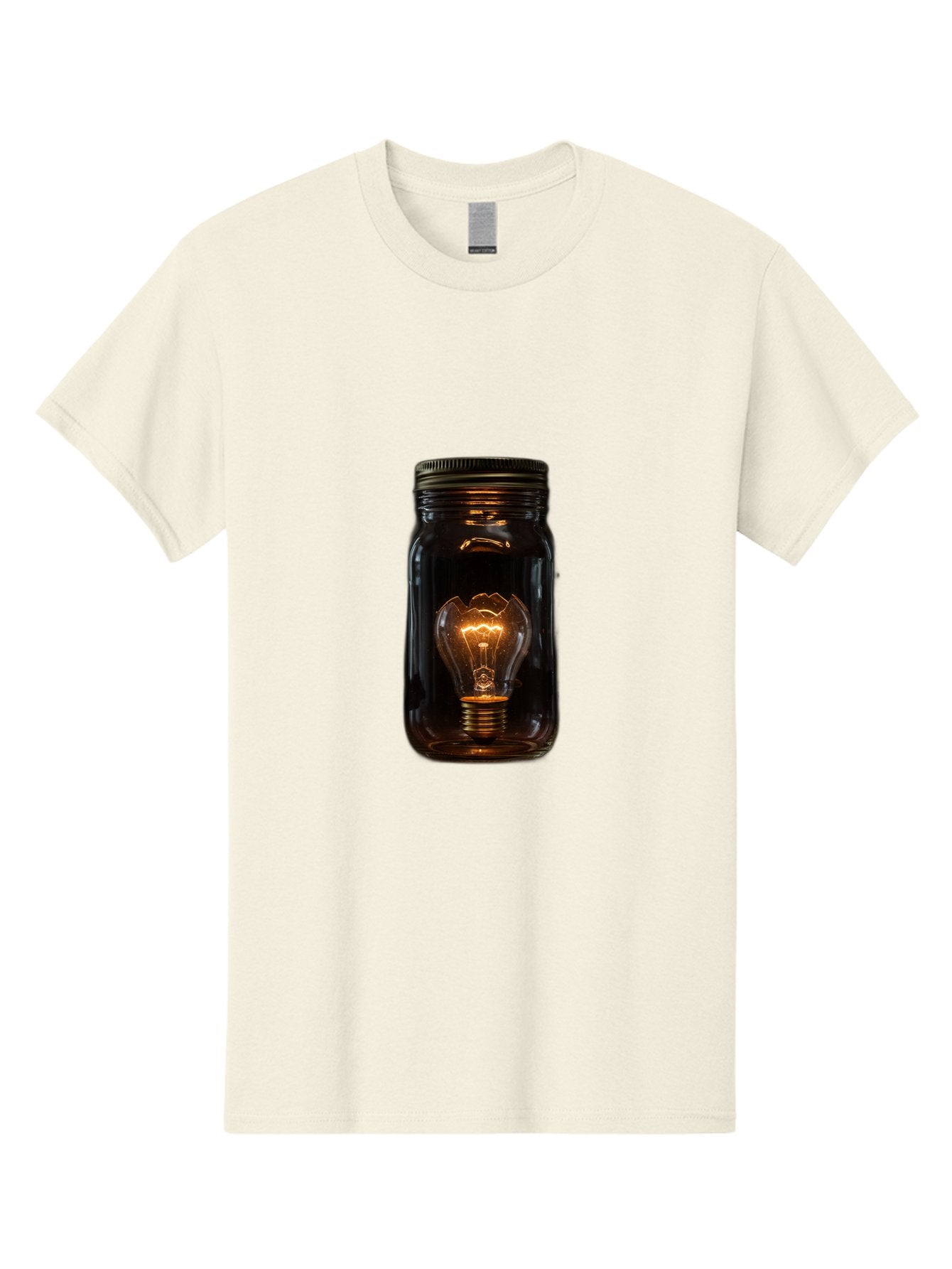 Light-Bulb-In-Mason-Jar Men'S Graphic Tee, 100% Cotton, Comfortable Casual Summer Wear, Machine Washable, Vintage Camera, Old Camera, Antique Camera, Black Camera, Classic Photography, Photography Equipment, Nostalgic Device, Film Camera, Baf887 12