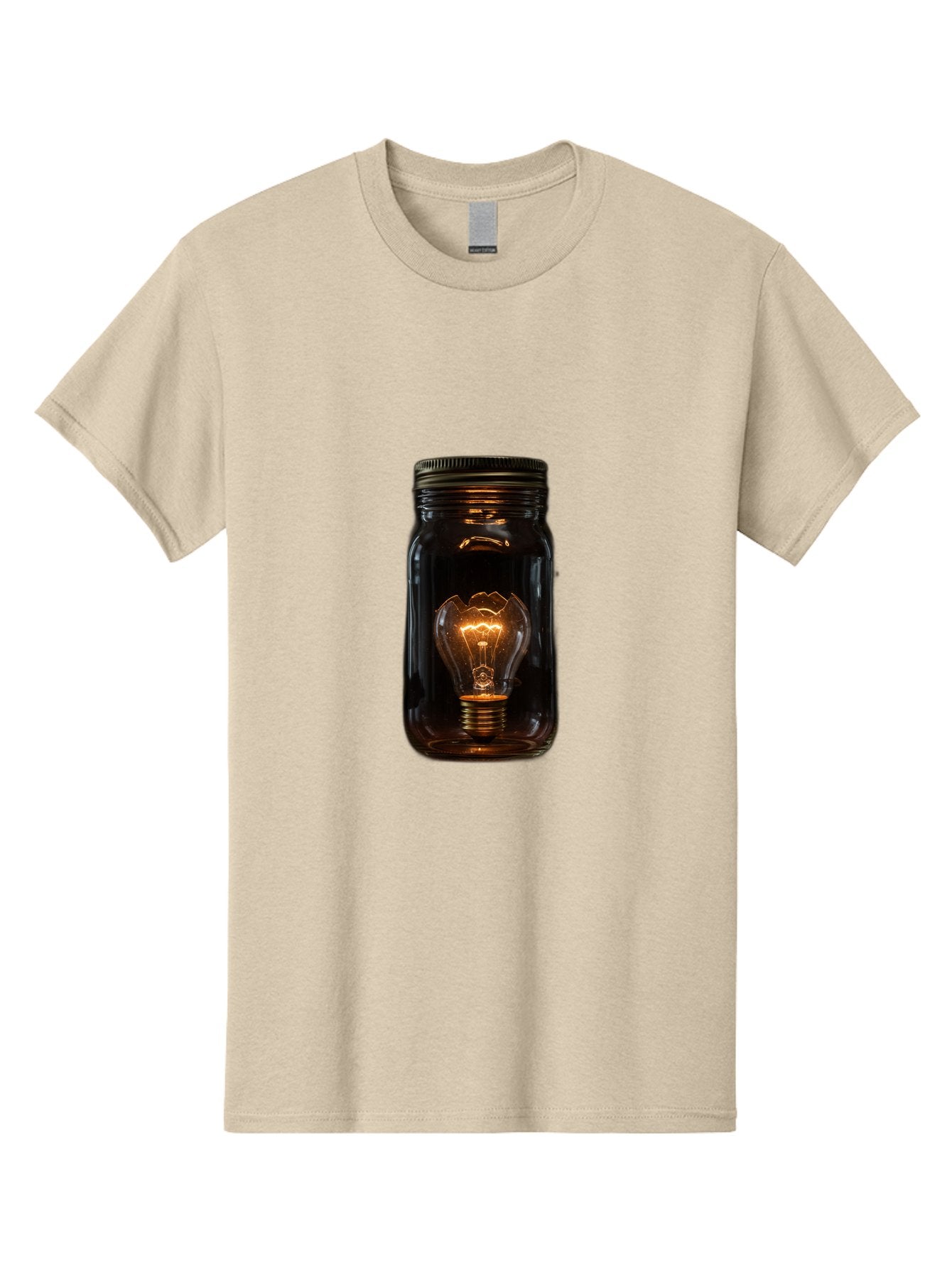 Light-Bulb-In-Mason-Jar Men'S Graphic Tee, 100% Cotton, Comfortable Casual Summer Wear, Machine Washable, Vintage Camera, Old Camera, Antique Camera, Black Camera, Classic Photography, Photography Equipment, Nostalgic Device, Film Camera, Baf887 6