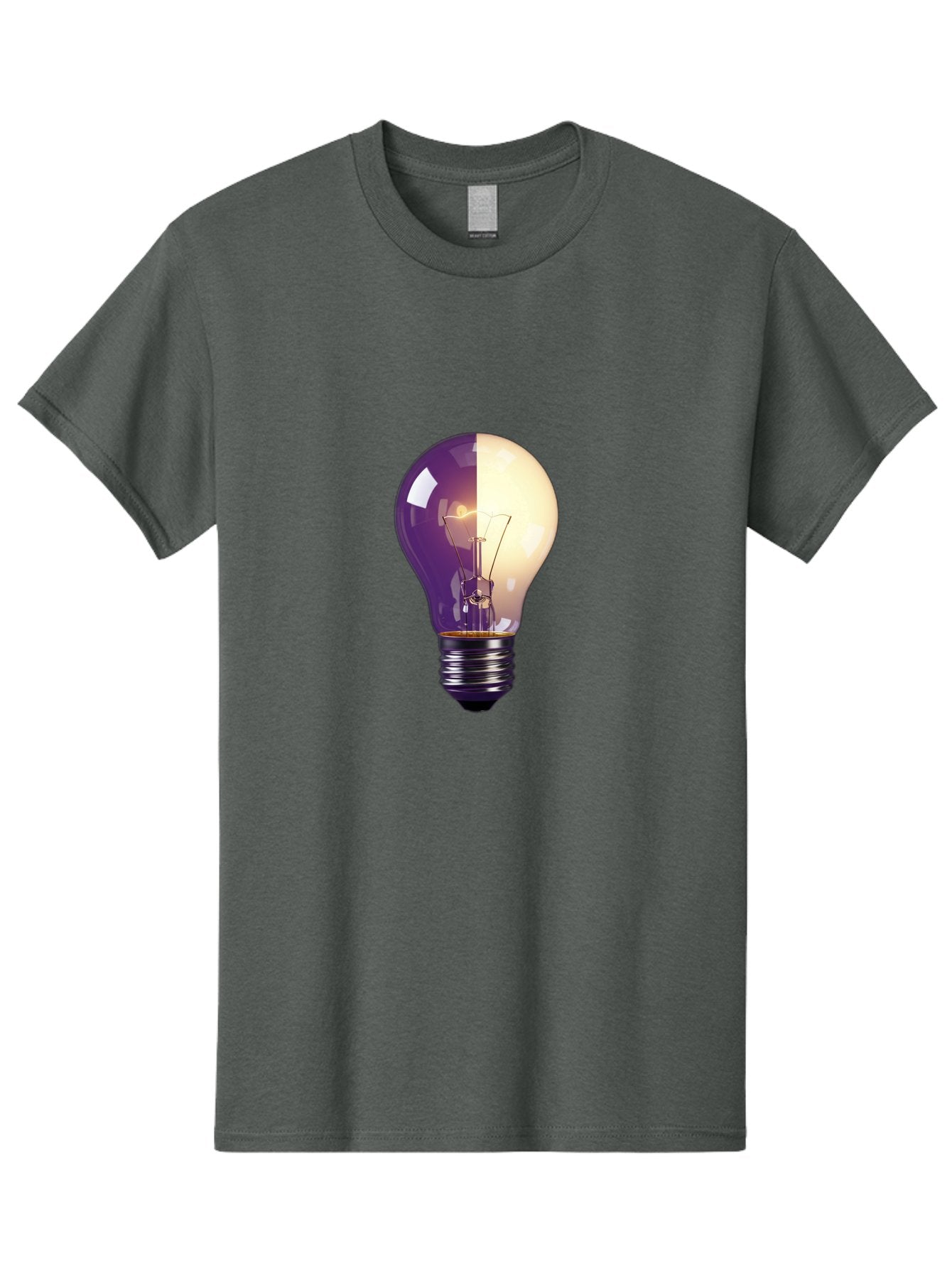 Light-Bulb-On-Off Men'S Graphic Tee, 100% Cotton, Comfortable Casual Summer Wear, Machine Washable, Vintage Camera, Old Camera, Antique Camera, Black Camera, Classic Photography, Photography Equipment, Nostalgic Device, Film Camera, Camera Art Baf888 10