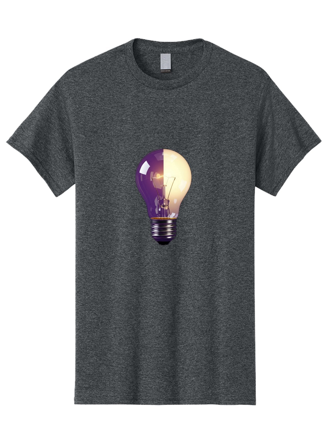 Light-Bulb-On-Off Men'S Graphic Tee, 100% Cotton, Comfortable Casual Summer Wear, Machine Washable, Vintage Camera, Old Camera, Antique Camera, Black Camera, Classic Photography, Photography Equipment, Nostalgic Device, Film Camera, Camera Art Baf888 5