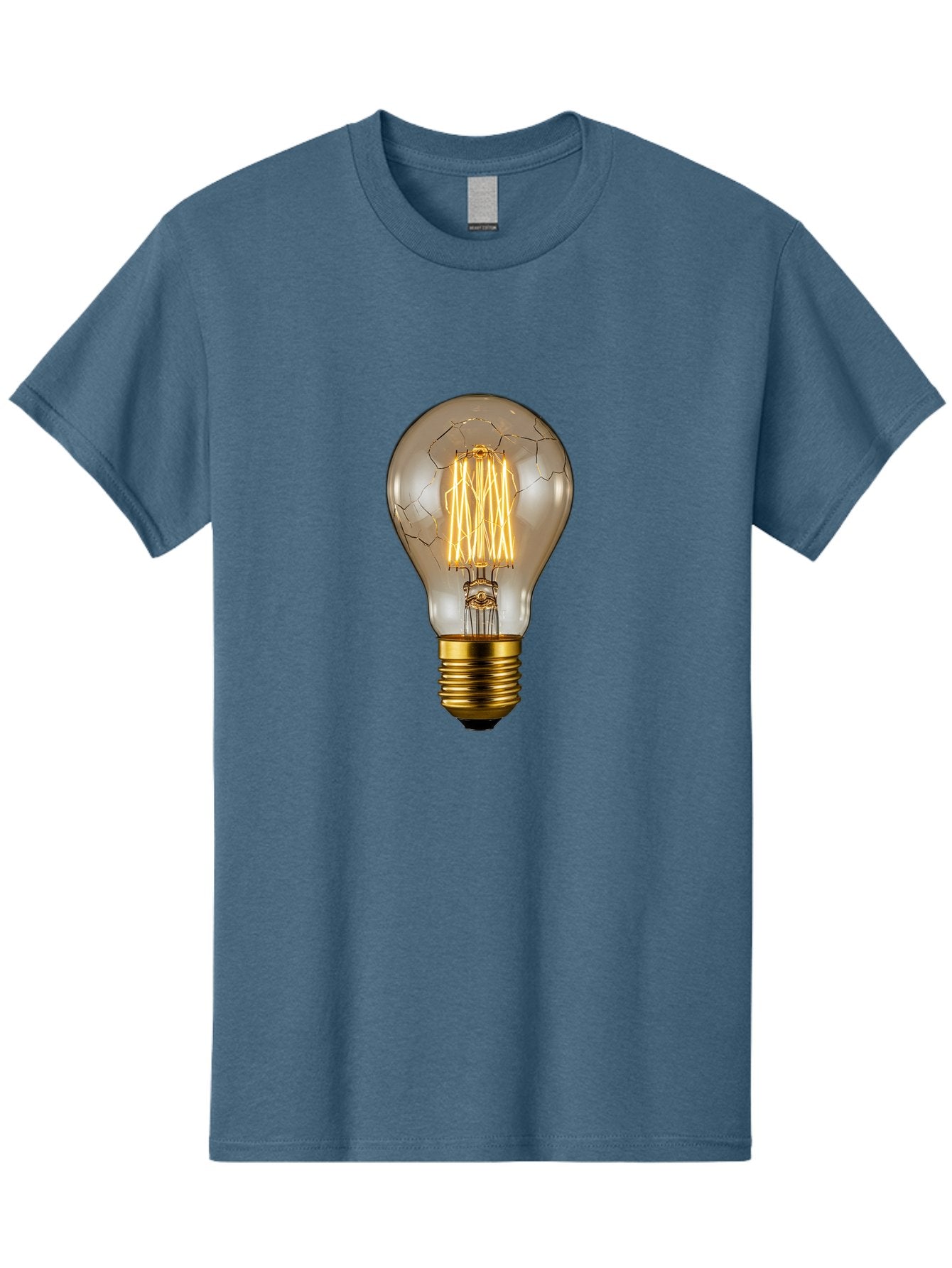 Light-Bulb Men'S Graphic Tee, 100% Cotton, Comfortable Casual Summer Wear, Machine Washable, Vintage Camera, Old Camera, Antique Camera, Black Camera, Classic Photography, Photography Equipment, Nostalgic Device, Film Camera, Camera Art Baf890 15