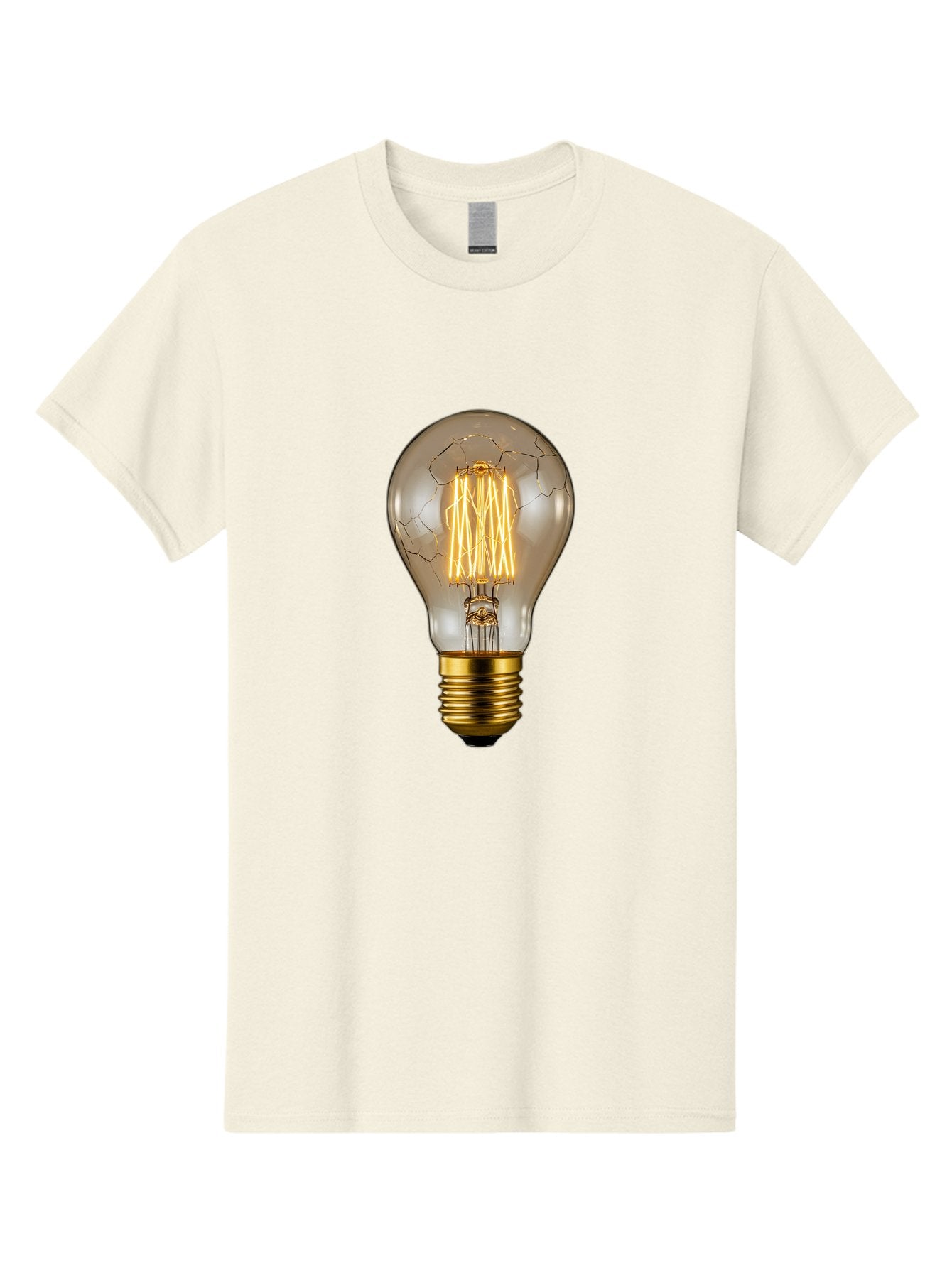 Light-Bulb Men'S Graphic Tee, 100% Cotton, Comfortable Casual Summer Wear, Machine Washable, Vintage Camera, Old Camera, Antique Camera, Black Camera, Classic Photography, Photography Equipment, Nostalgic Device, Film Camera, Camera Art Baf890
