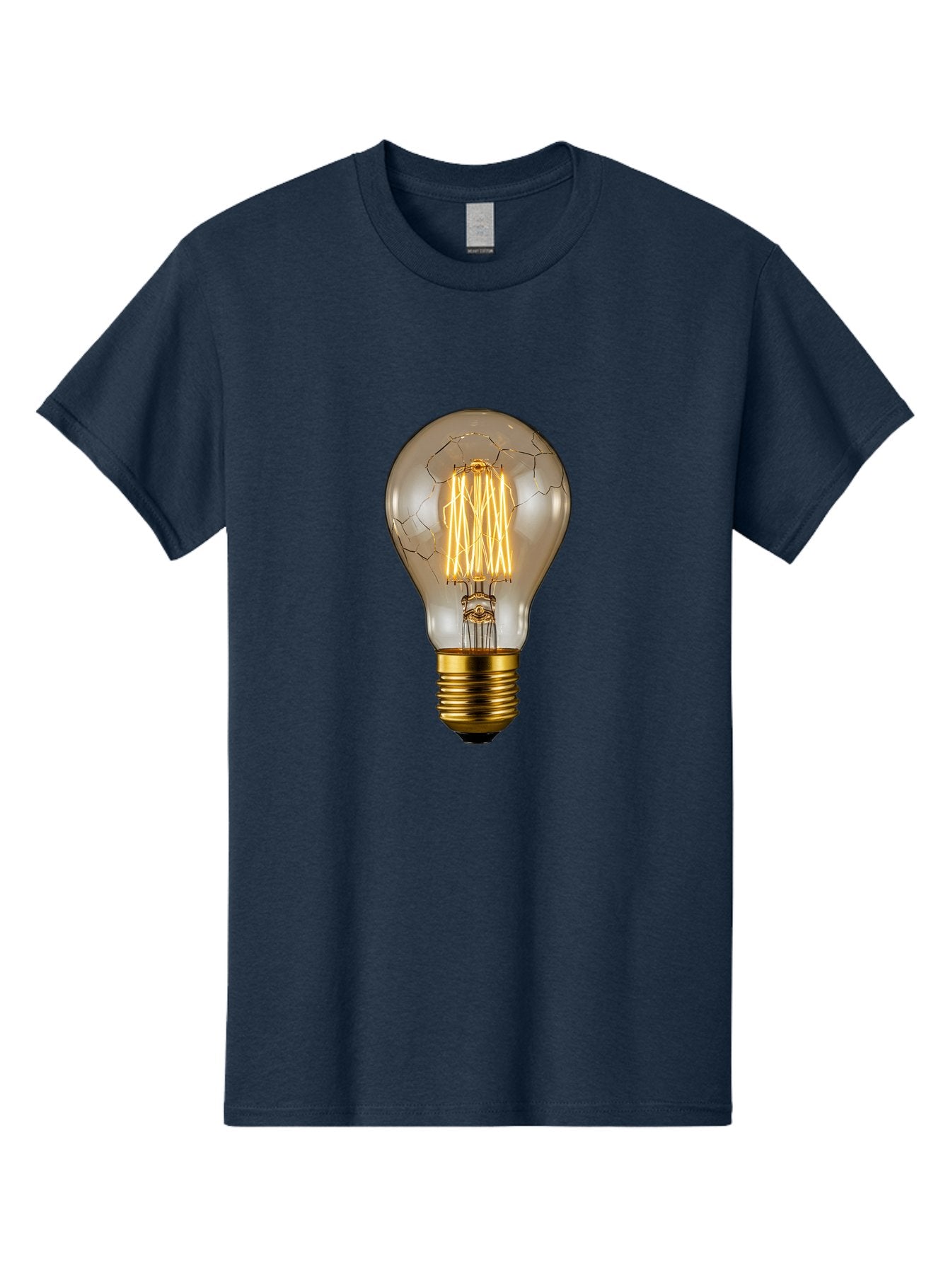 Light-Bulb Men'S Graphic Tee, 100% Cotton, Comfortable Casual Summer Wear, Machine Washable, Vintage Camera, Old Camera, Antique Camera, Black Camera, Classic Photography, Photography Equipment, Nostalgic Device, Film Camera, Camera Art Baf890 10