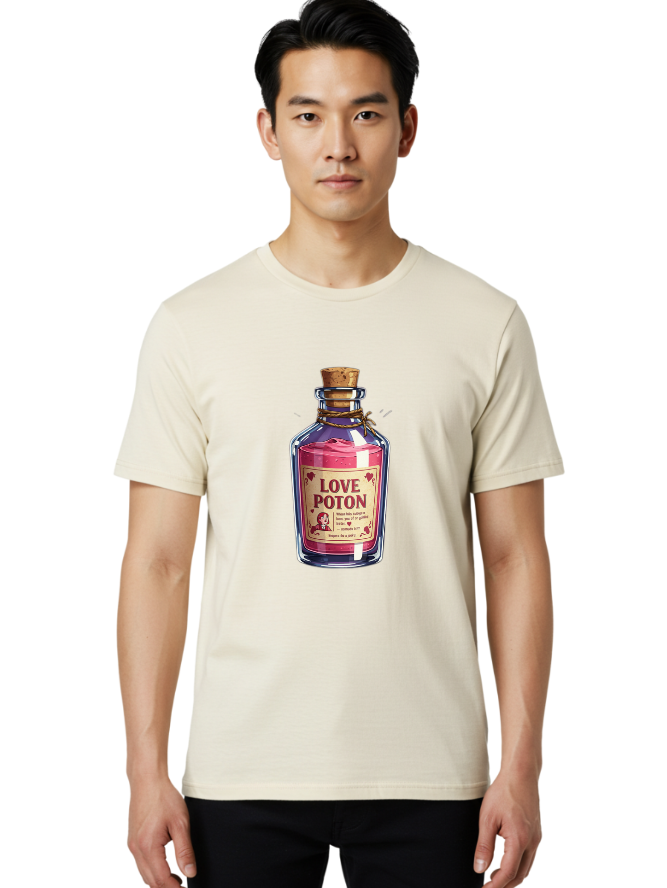 Love-Potion-2 Men'S Graphic Tee, 100% Cotton, Comfortable Casual Summer Wear, Machine Washable, Vintage Camera, Old Camera, Antique Camera, Black Camera, Classic Photography, Photography Equipment, Nostalgic Device, Film Camera, Camera Art Baf897 26