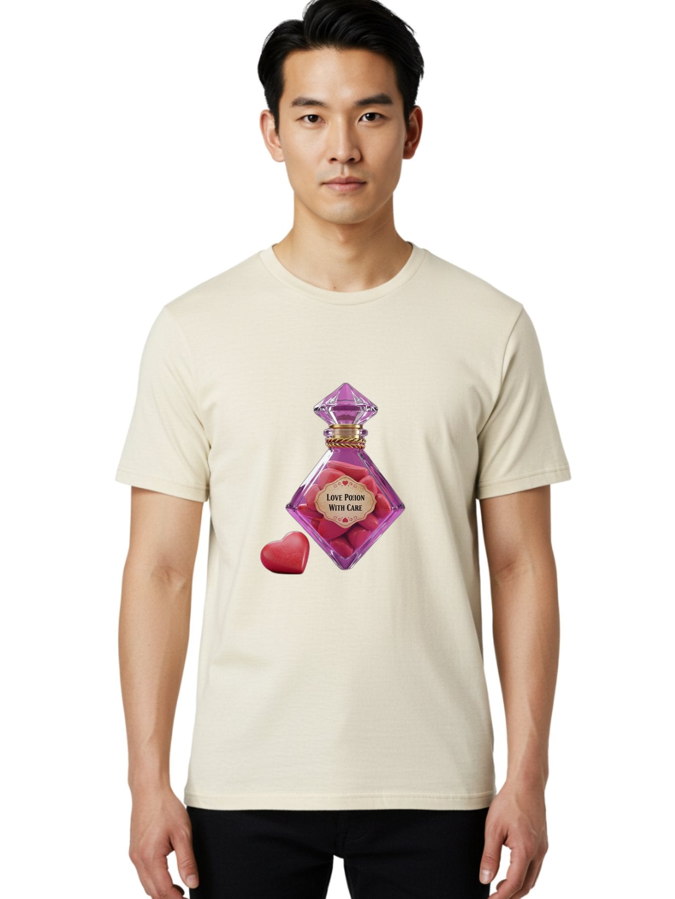 Love-Potion-3 Men'S Graphic Tee, 100% Cotton, Comfortable Casual Summer Wear, Machine Washable, Vintage Camera, Old Camera, Antique Camera, Black Camera, Classic Photography, Photography Equipment, Nostalgic Device, Film Camera, Camera Art Baf898 19