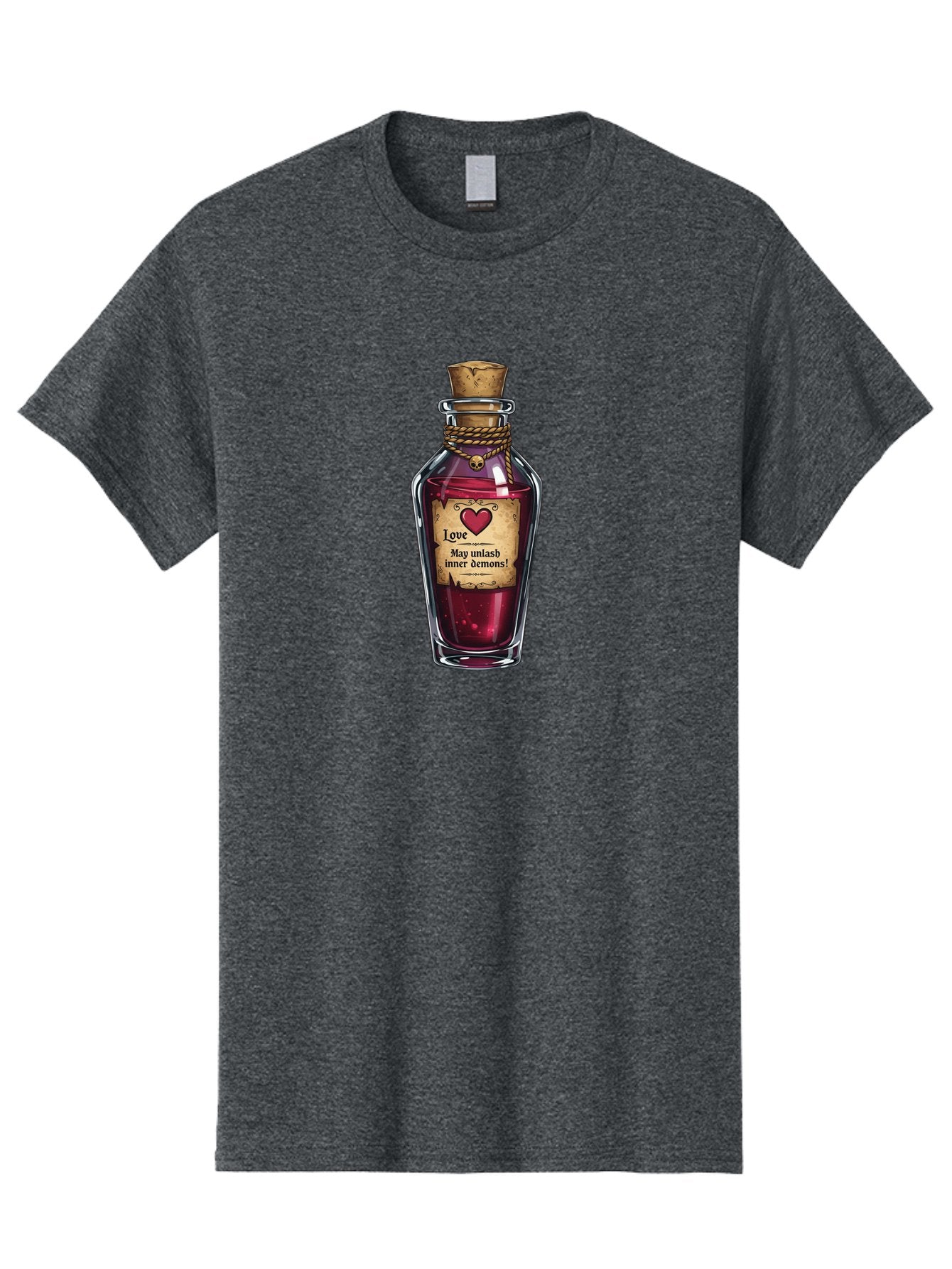 Love-Potion-Bottle-1 Men'S Graphic Tee, 100% Cotton, Comfortable Casual Summer Wear, Machine Washable, Vintage Camera, Old Camera, Antique Camera, Black Camera, Classic Photography, Photography Equipment, Nostalgic Device, Film Camera, Baf902 12