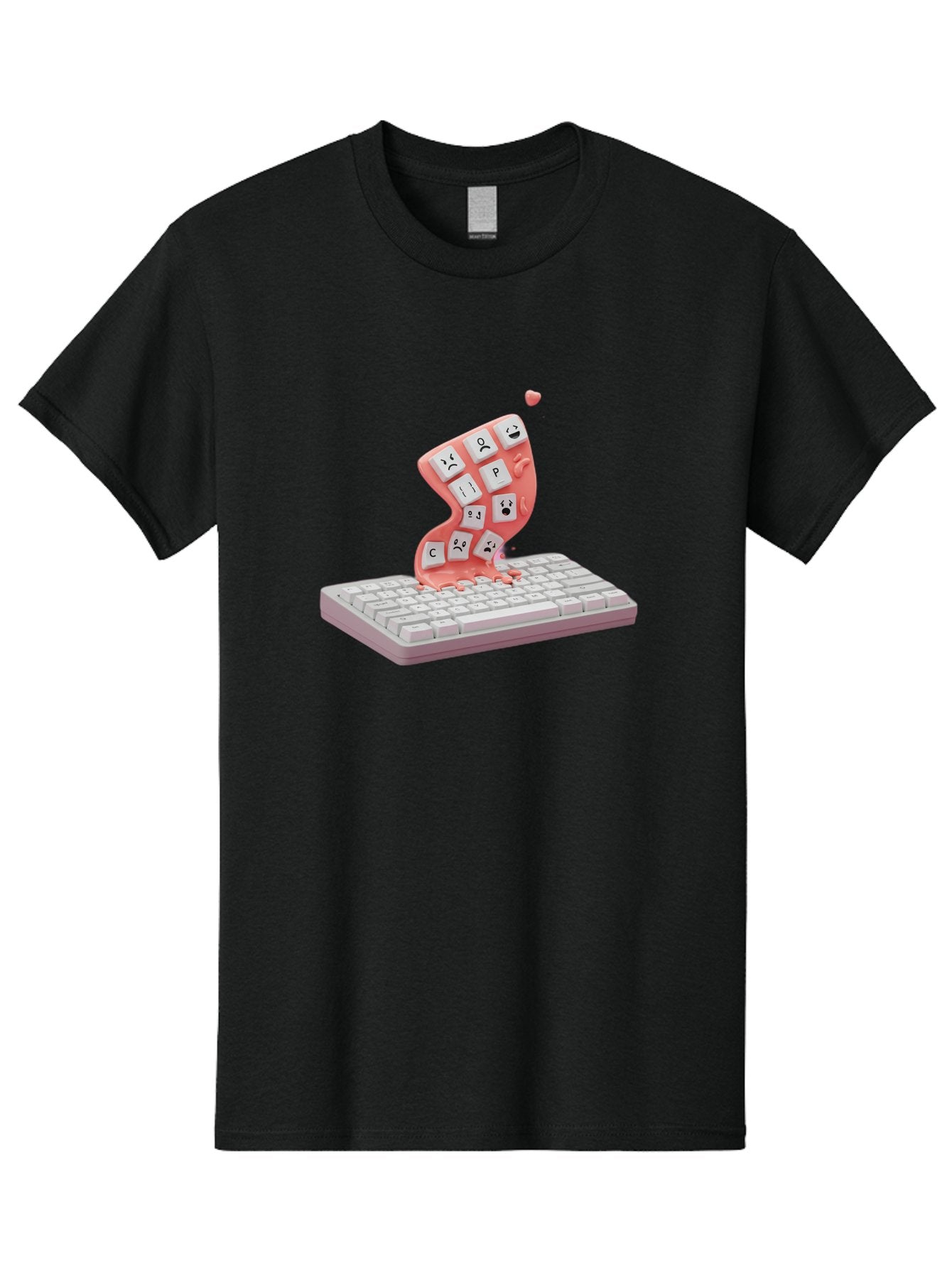 Melting-Keyboard Men'S Graphic Tee, 100% Cotton, Comfortable Casual Summer Wear, Machine Washable, Vintage Camera, Old Camera, Antique Camera, Black Camera, Classic Photography, Photography Equipment, Nostalgic Device, Film Camera, Camera Art Baf909 13