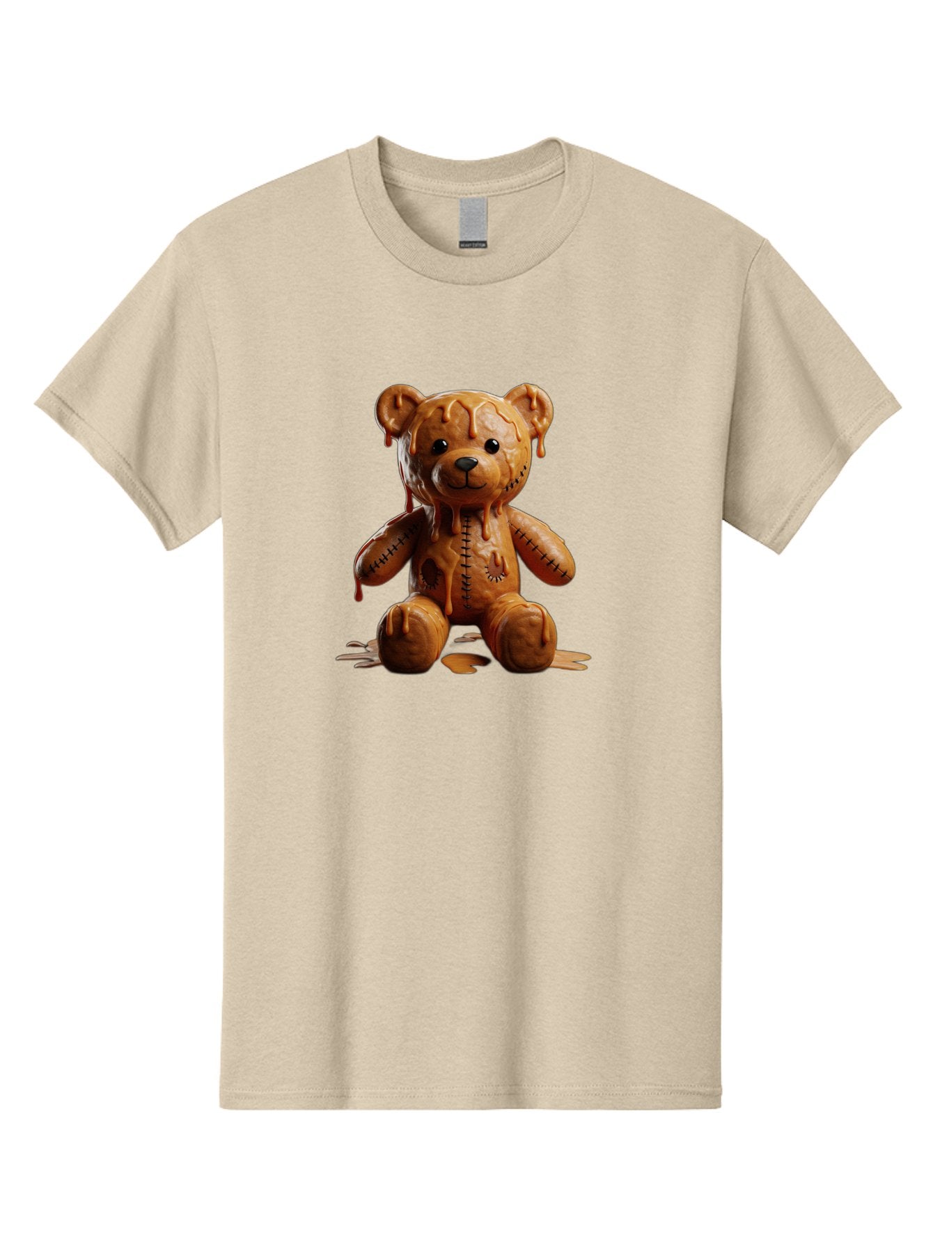 Melting-Teddy-Bear Men'S Graphic Tee, 100% Cotton, Comfortable Casual Summer Wear, Machine Washable, Vintage Camera, Old Camera, Antique Camera, Black Camera, Classic Photography, Photography Equipment, Nostalgic Device, Film Camera, Baf910 5