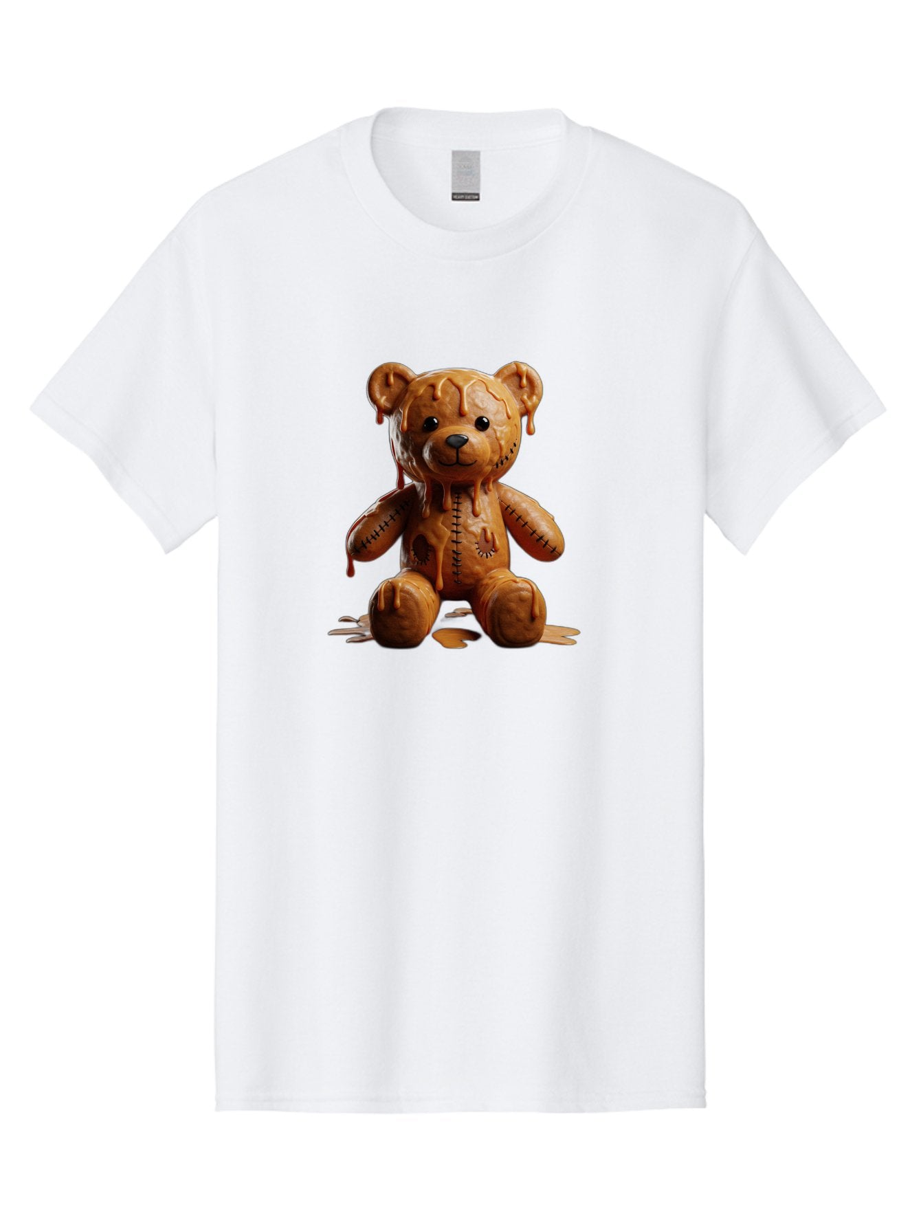 Melting-Teddy-Bear Men'S Graphic Tee, 100% Cotton, Comfortable Casual Summer Wear, Machine Washable, Vintage Camera, Old Camera, Antique Camera, Black Camera, Classic Photography, Photography Equipment, Nostalgic Device, Film Camera, Baf910 12