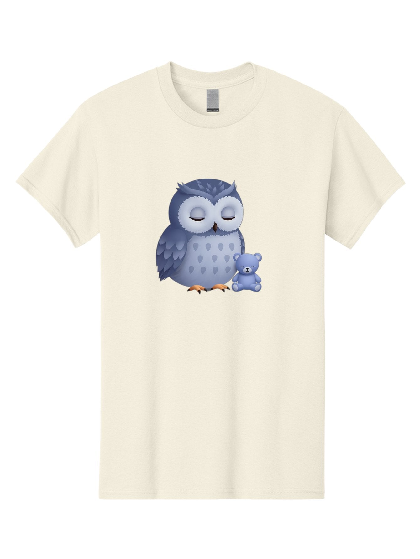 Owl-And-Teddy-2 Men'S Graphic Tee, 100% Cotton, Comfortable Casual Summer Wear, Machine Washable, Vintage Camera, Old Camera, Antique Camera, Black Camera, Classic Photography, Photography Equipment, Nostalgic Device, Film Camera, Camera Art Baf913