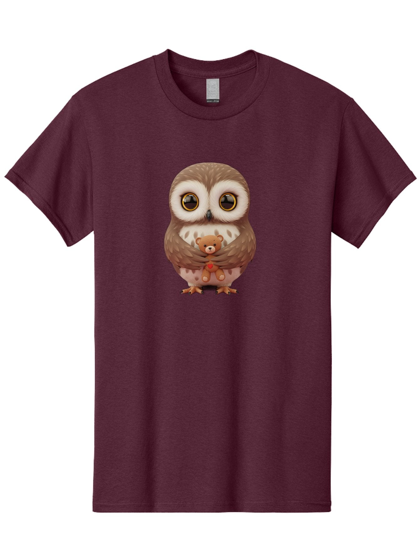 Owl-Embracing-Teddy-Bear Men'S Graphic Tee, 100% Cotton, Comfortable Casual Summer Wear, Machine Washable, Vintage Camera, Old Camera, Antique Camera, Black Camera, Classic Photography, Photography Equipment, Nostalgic Device, Film Camera, Baf917 3