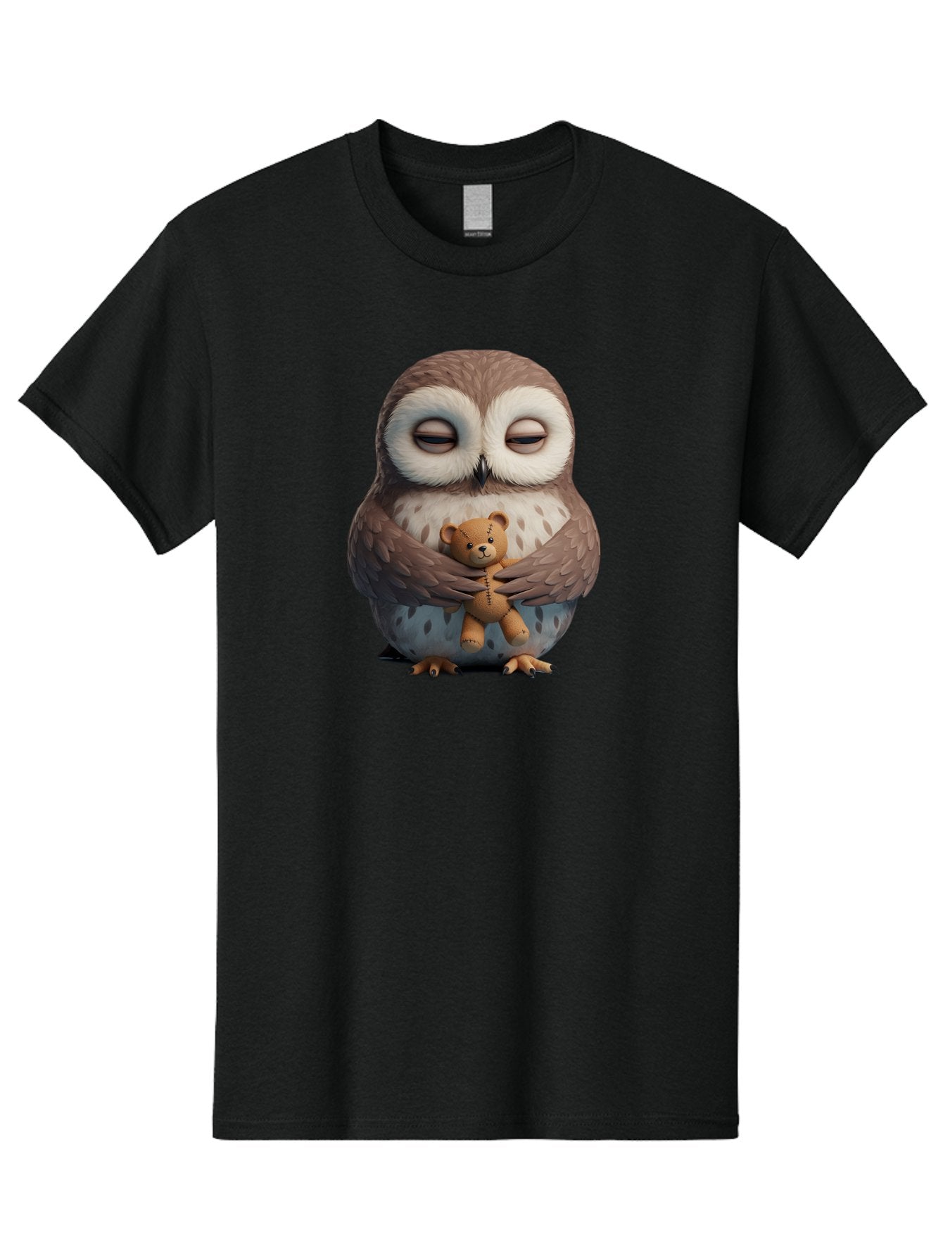 Owl-Holding-Teddy Men'S Graphic Tee, 100% Cotton, Comfortable Casual Summer Wear, Machine Washable, Vintage Camera, Old Camera, Antique Camera, Black Camera, Classic Photography, Photography Equipment, Nostalgic Device, Film Camera, Camera Art Baf918 14
