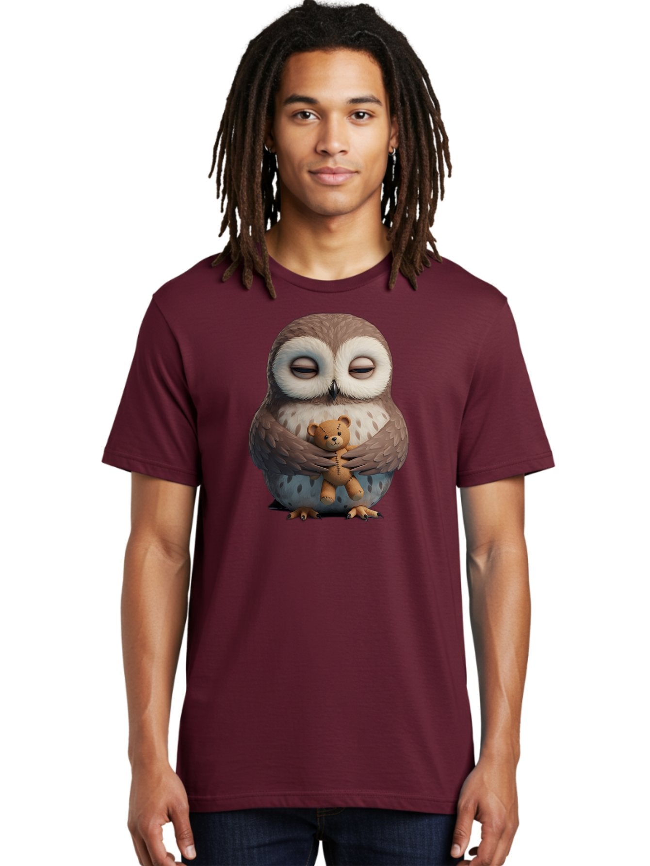 Owl-Holding-Teddy Men'S Graphic Tee, 100% Cotton, Comfortable Casual Summer Wear, Machine Washable, Vintage Camera, Old Camera, Antique Camera, Black Camera, Classic Photography, Photography Equipment, Nostalgic Device, Film Camera, Camera Art Baf918 16