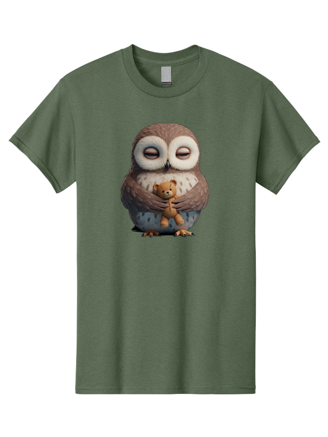 Owl-Holding-Teddy Men'S Graphic Tee, 100% Cotton, Comfortable Casual Summer Wear, Machine Washable, Vintage Camera, Old Camera, Antique Camera, Black Camera, Classic Photography, Photography Equipment, Nostalgic Device, Film Camera, Camera Art Baf918 8