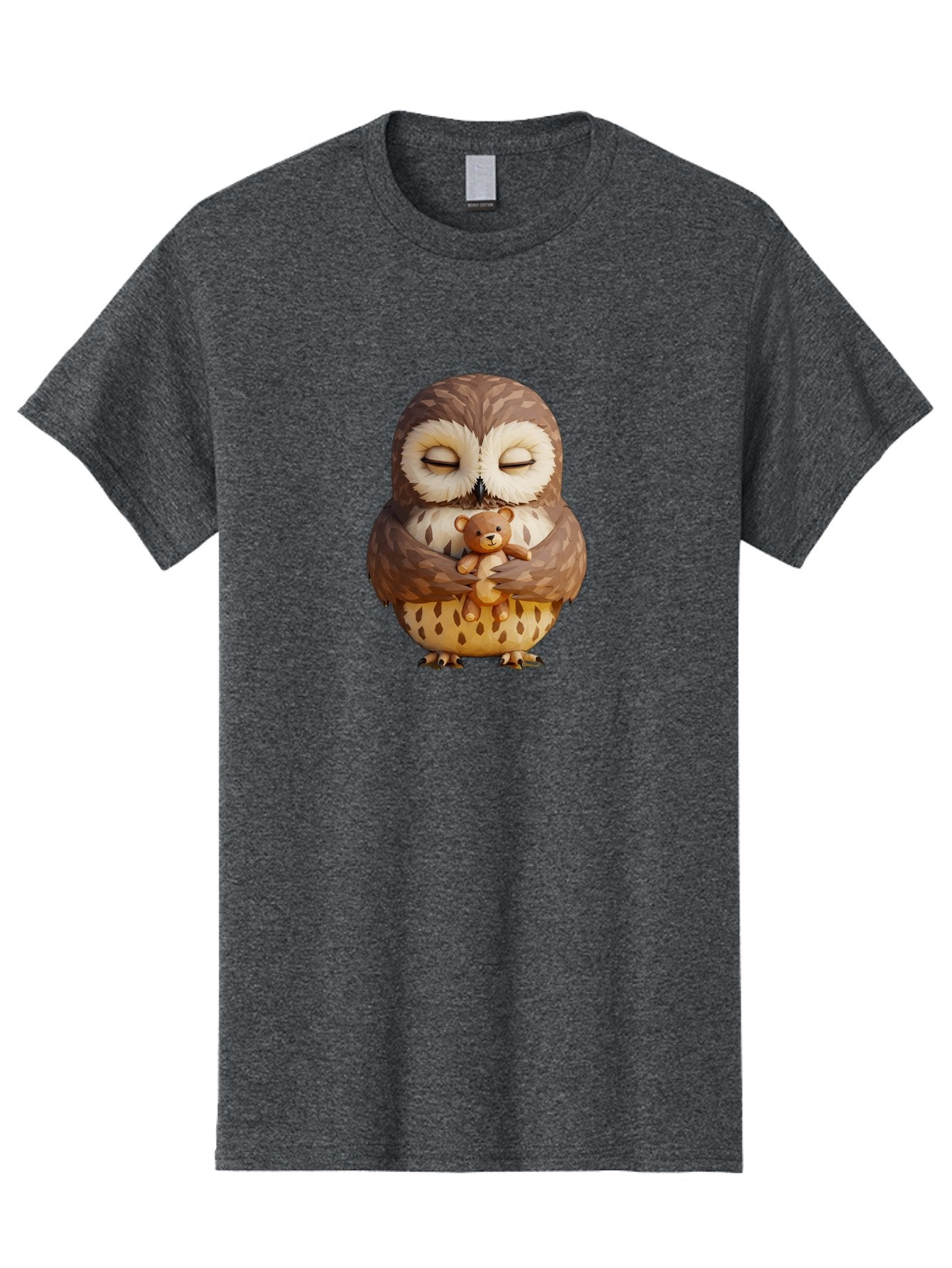 Owl-Hugging-Teddy-1 Men'S Graphic Tee, 100% Cotton, Comfortable Casual Summer Wear, Machine Washable, Vintage Camera, Old Camera, Antique Camera, Black Camera, Classic Photography, Photography Equipment, Nostalgic Device, Film Camera, Baf919 5
