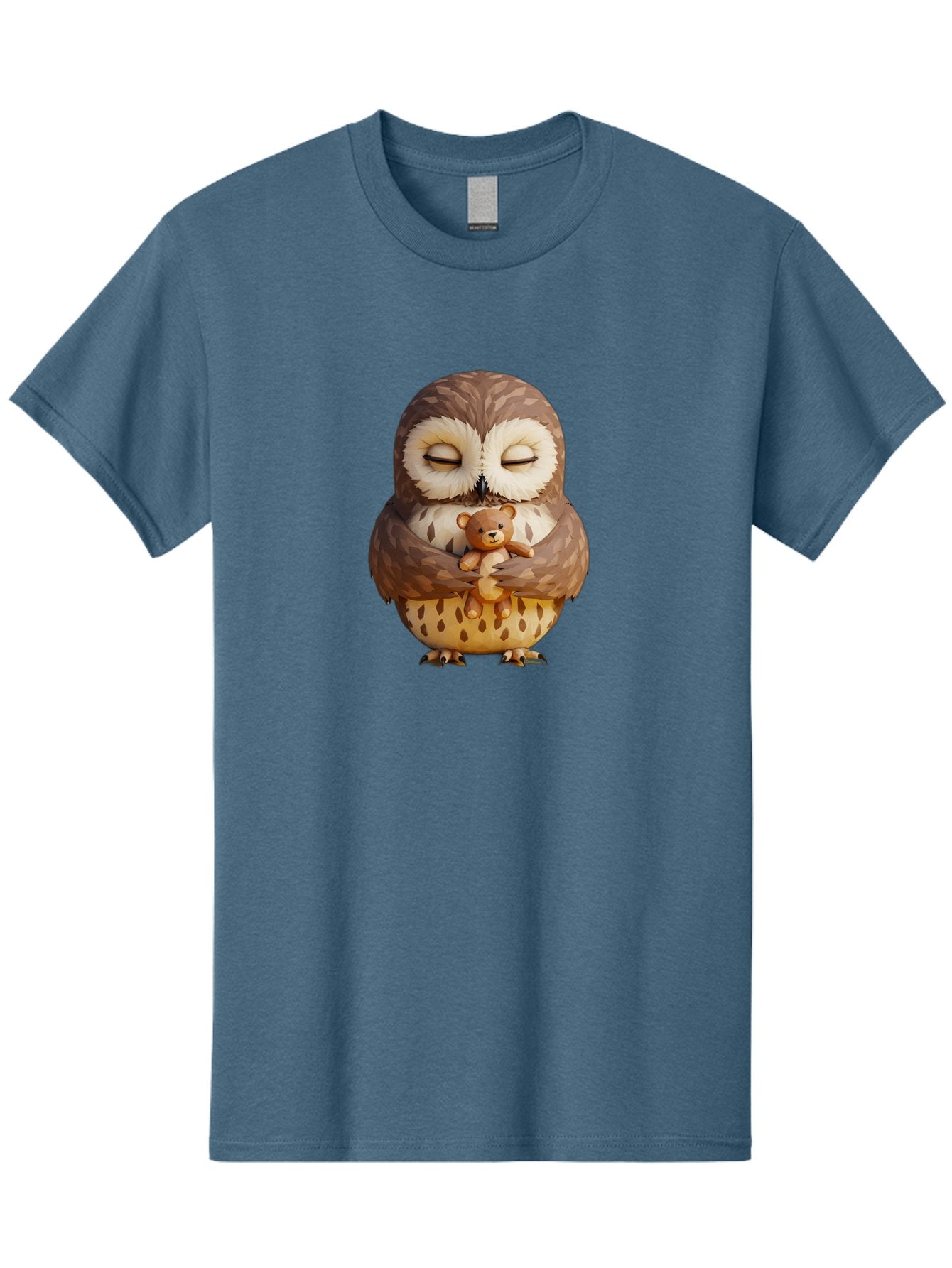 Owl-Hugging-Teddy-1 Men'S Graphic Tee, 100% Cotton, Comfortable Casual Summer Wear, Machine Washable, Vintage Camera, Old Camera, Antique Camera, Black Camera, Classic Photography, Photography Equipment, Nostalgic Device, Film Camera, Baf919 13