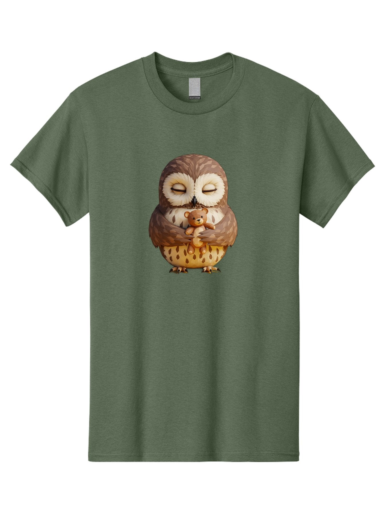 Owl-Hugging-Teddy-1 Men'S Graphic Tee, 100% Cotton, Comfortable Casual Summer Wear, Machine Washable, Vintage Camera, Old Camera, Antique Camera, Black Camera, Classic Photography, Photography Equipment, Nostalgic Device, Film Camera, Baf919 6