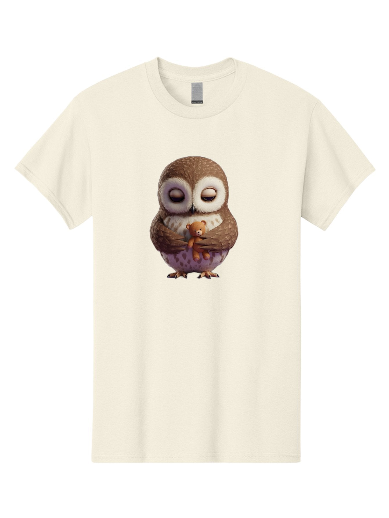 Owl-Hugging-Teddy-2 Men'S Graphic Tee, 100% Cotton, Comfortable Casual Summer Wear, Machine Washable, Vintage Camera, Old Camera, Antique Camera, Black Camera, Classic Photography, Photography Equipment, Nostalgic Device, Film Camera, Baf920 5