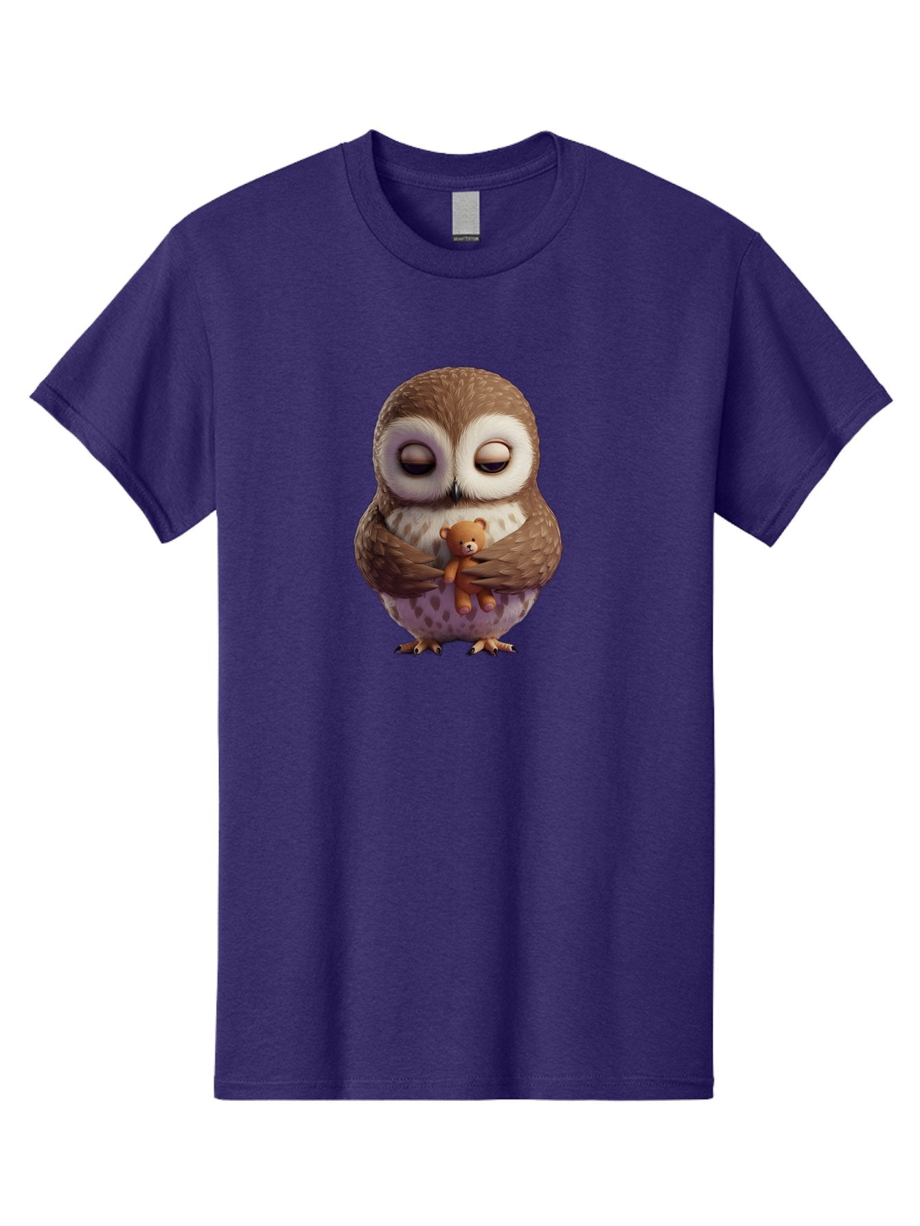 Owl-Hugging-Teddy-2 Men'S Graphic Tee, 100% Cotton, Comfortable Casual Summer Wear, Machine Washable, Vintage Camera, Old Camera, Antique Camera, Black Camera, Classic Photography, Photography Equipment, Nostalgic Device, Film Camera, Baf920 14