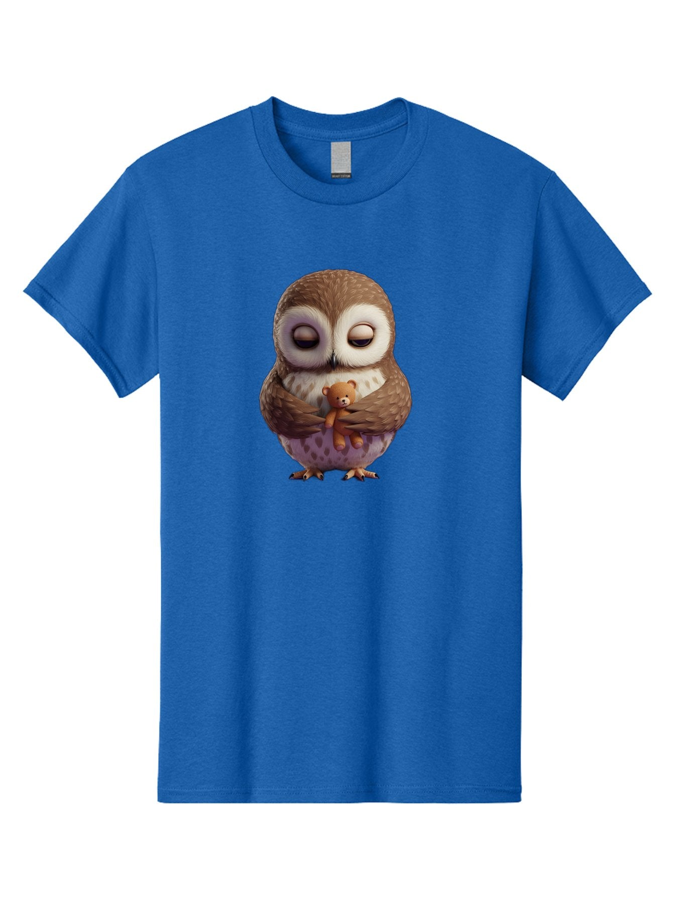 Owl-Hugging-Teddy-2 Men'S Graphic Tee, 100% Cotton, Comfortable Casual Summer Wear, Machine Washable, Vintage Camera, Old Camera, Antique Camera, Black Camera, Classic Photography, Photography Equipment, Nostalgic Device, Film Camera, Baf920 3