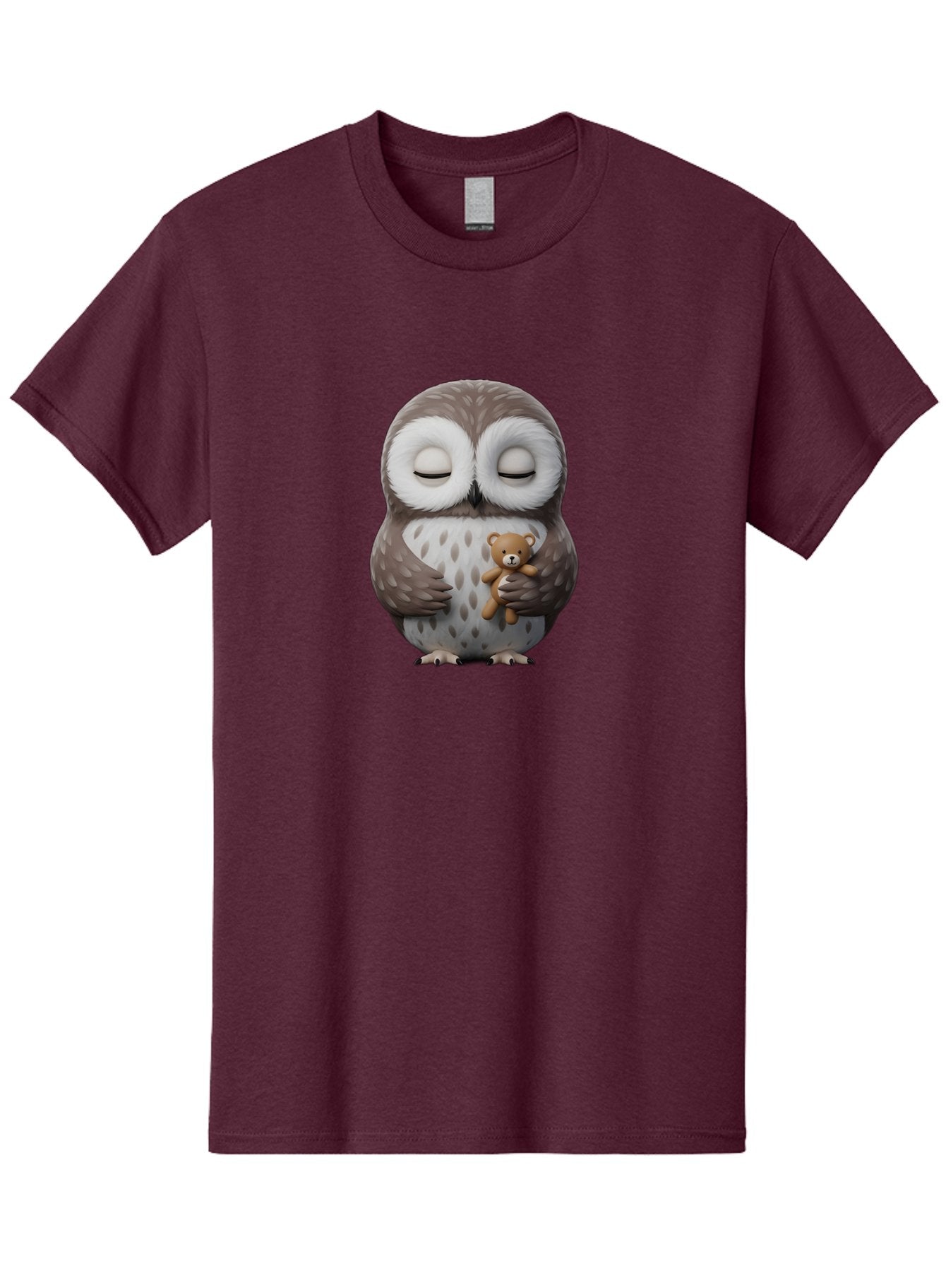 Owl-Hugging-Teddy-3 Men'S Graphic Tee, 100% Cotton, Comfortable Casual Summer Wear, Machine Washable, Vintage Camera, Old Camera, Antique Camera, Black Camera, Classic Photography, Photography Equipment, Nostalgic Device, Film Camera, Baf921 11