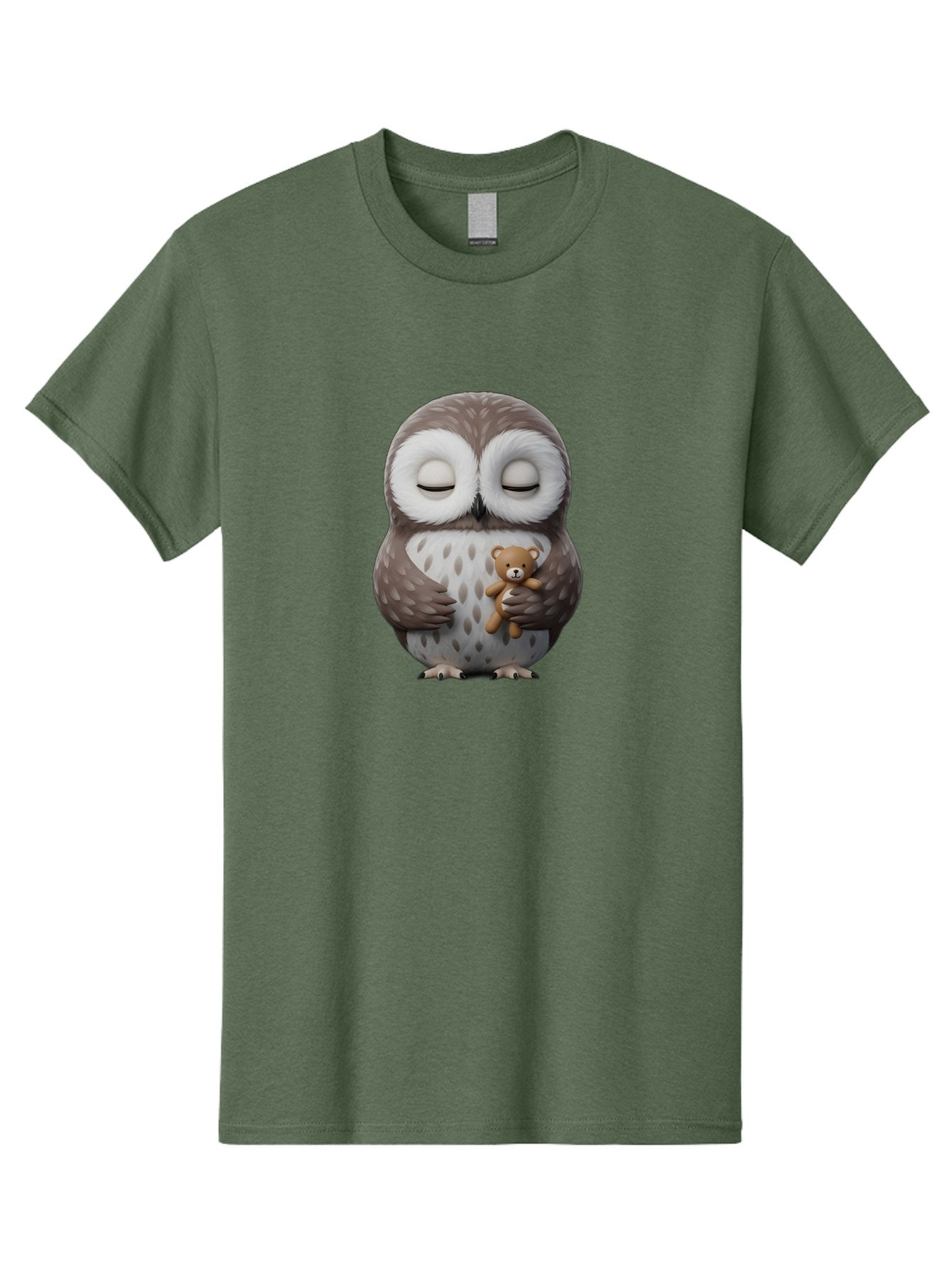 Owl-Hugging-Teddy-3 Men'S Graphic Tee, 100% Cotton, Comfortable Casual Summer Wear, Machine Washable, Vintage Camera, Old Camera, Antique Camera, Black Camera, Classic Photography, Photography Equipment, Nostalgic Device, Film Camera, Baf921