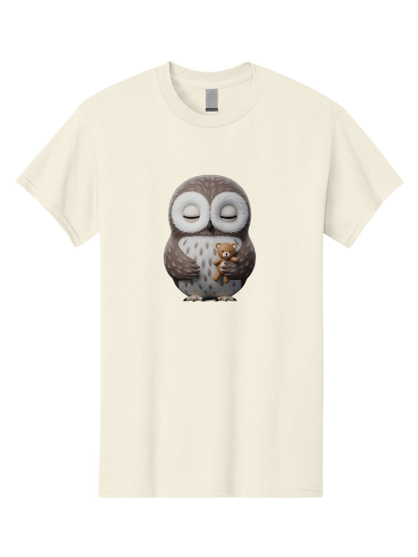 Owl-Hugging-Teddy-3 Men'S Graphic Tee, 100% Cotton, Comfortable Casual Summer Wear, Machine Washable, Vintage Camera, Old Camera, Antique Camera, Black Camera, Classic Photography, Photography Equipment, Nostalgic Device, Film Camera, Baf921 3