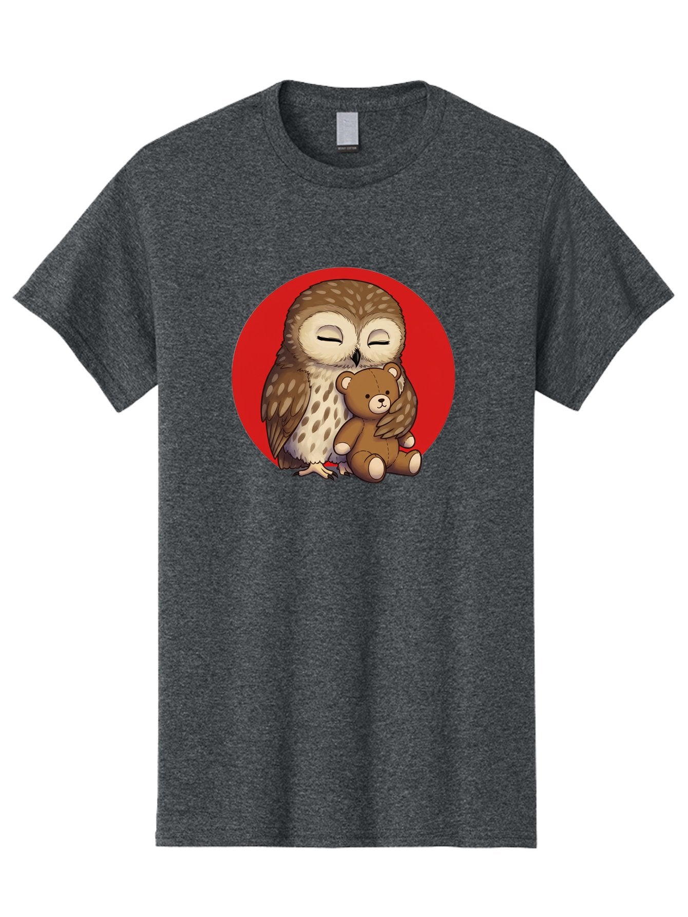 Owl-Hugging-Teddy-4 Men'S Graphic Tee, 100% Cotton, Comfortable Casual Summer Wear, Machine Washable, Vintage Camera, Old Camera, Antique Camera, Black Camera, Classic Photography, Photography Equipment, Nostalgic Device, Film Camera, Baf922 6