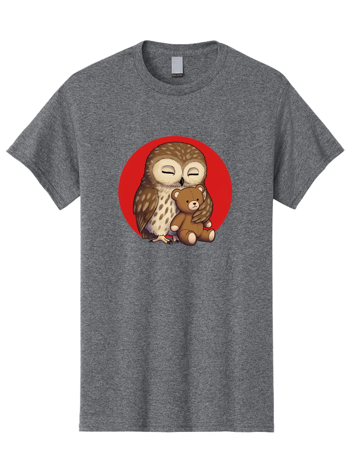 Owl-Hugging-Teddy-4 Men'S Graphic Tee, 100% Cotton, Comfortable Casual Summer Wear, Machine Washable, Vintage Camera, Old Camera, Antique Camera, Black Camera, Classic Photography, Photography Equipment, Nostalgic Device, Film Camera, Baf922 5