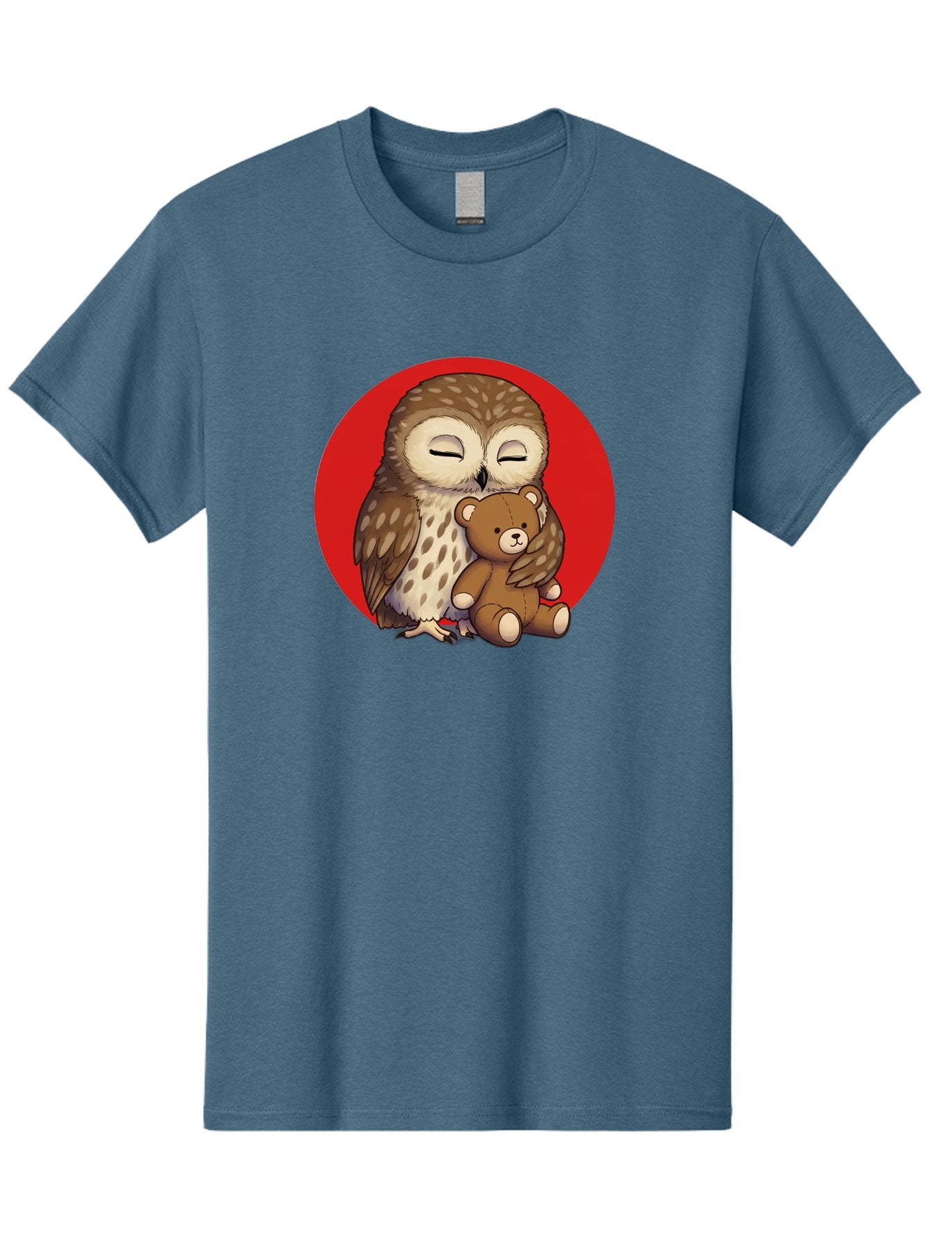 Owl-Hugging-Teddy-4 Men'S Graphic Tee, 100% Cotton, Comfortable Casual Summer Wear, Machine Washable, Vintage Camera, Old Camera, Antique Camera, Black Camera, Classic Photography, Photography Equipment, Nostalgic Device, Film Camera, Baf922 9