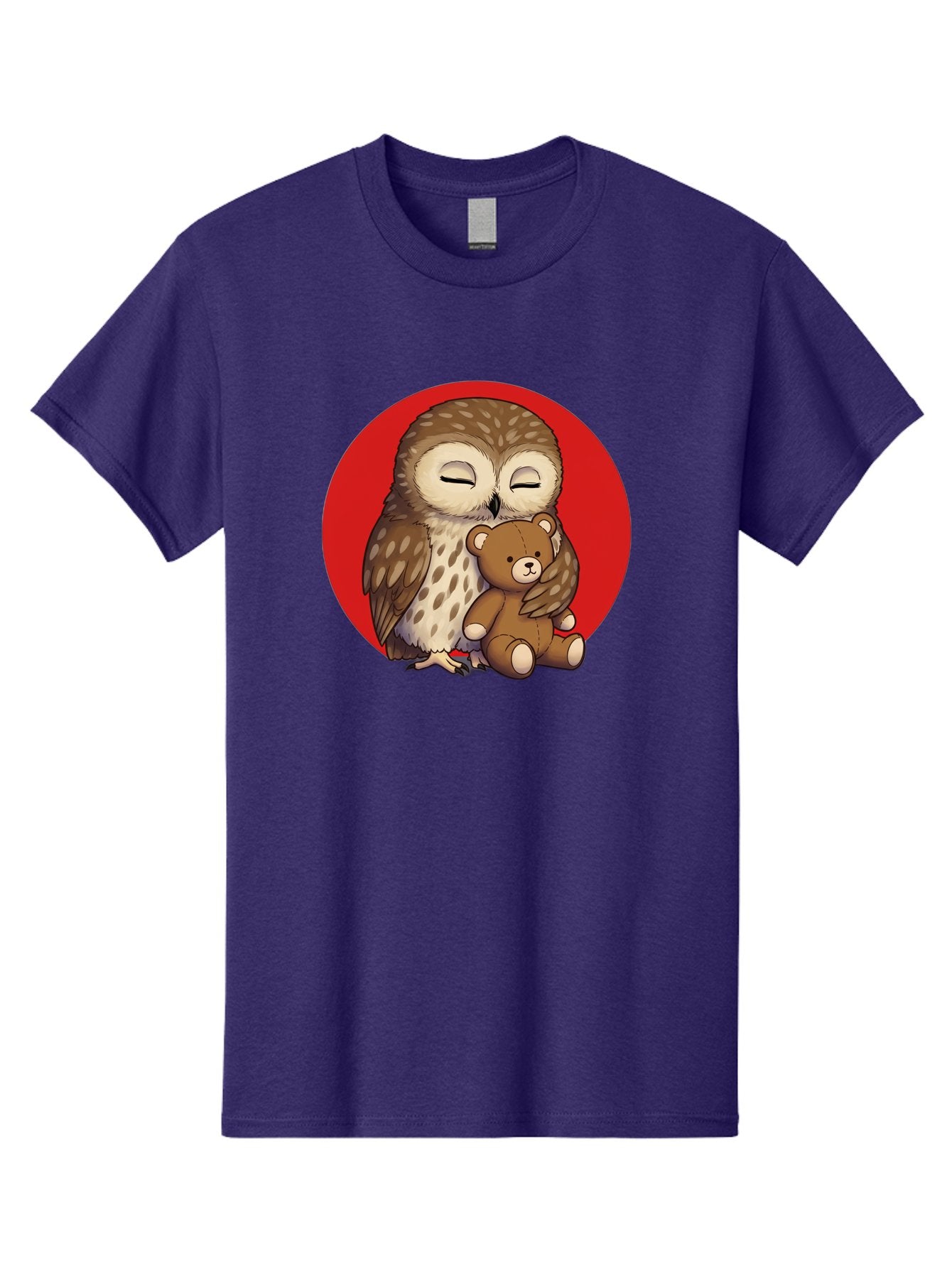 Owl-Hugging-Teddy-4 Men'S Graphic Tee, 100% Cotton, Comfortable Casual Summer Wear, Machine Washable, Vintage Camera, Old Camera, Antique Camera, Black Camera, Classic Photography, Photography Equipment, Nostalgic Device, Film Camera, Baf922 7