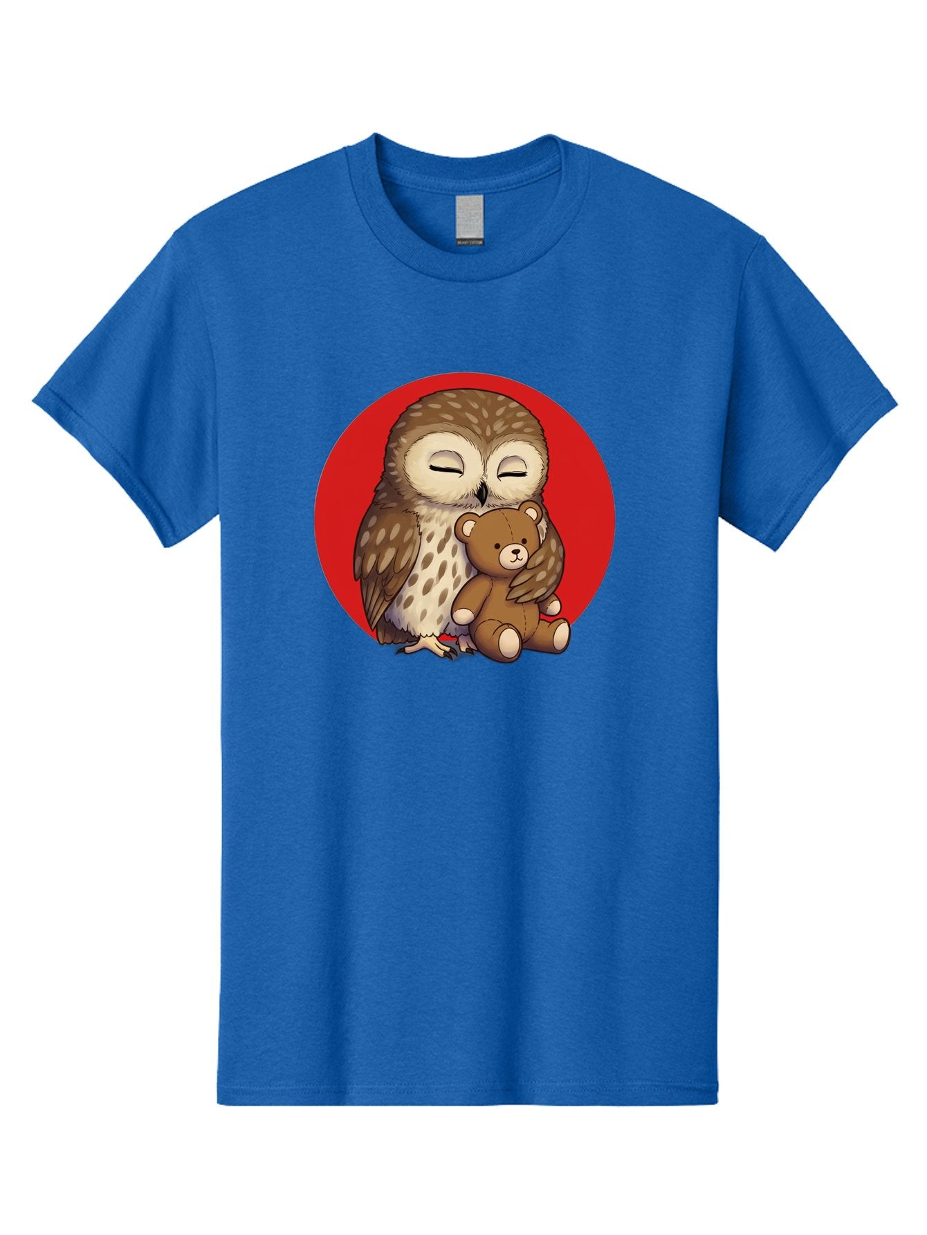 Owl-Hugging-Teddy-4 Men'S Graphic Tee, 100% Cotton, Comfortable Casual Summer Wear, Machine Washable, Vintage Camera, Old Camera, Antique Camera, Black Camera, Classic Photography, Photography Equipment, Nostalgic Device, Film Camera, Baf922 4