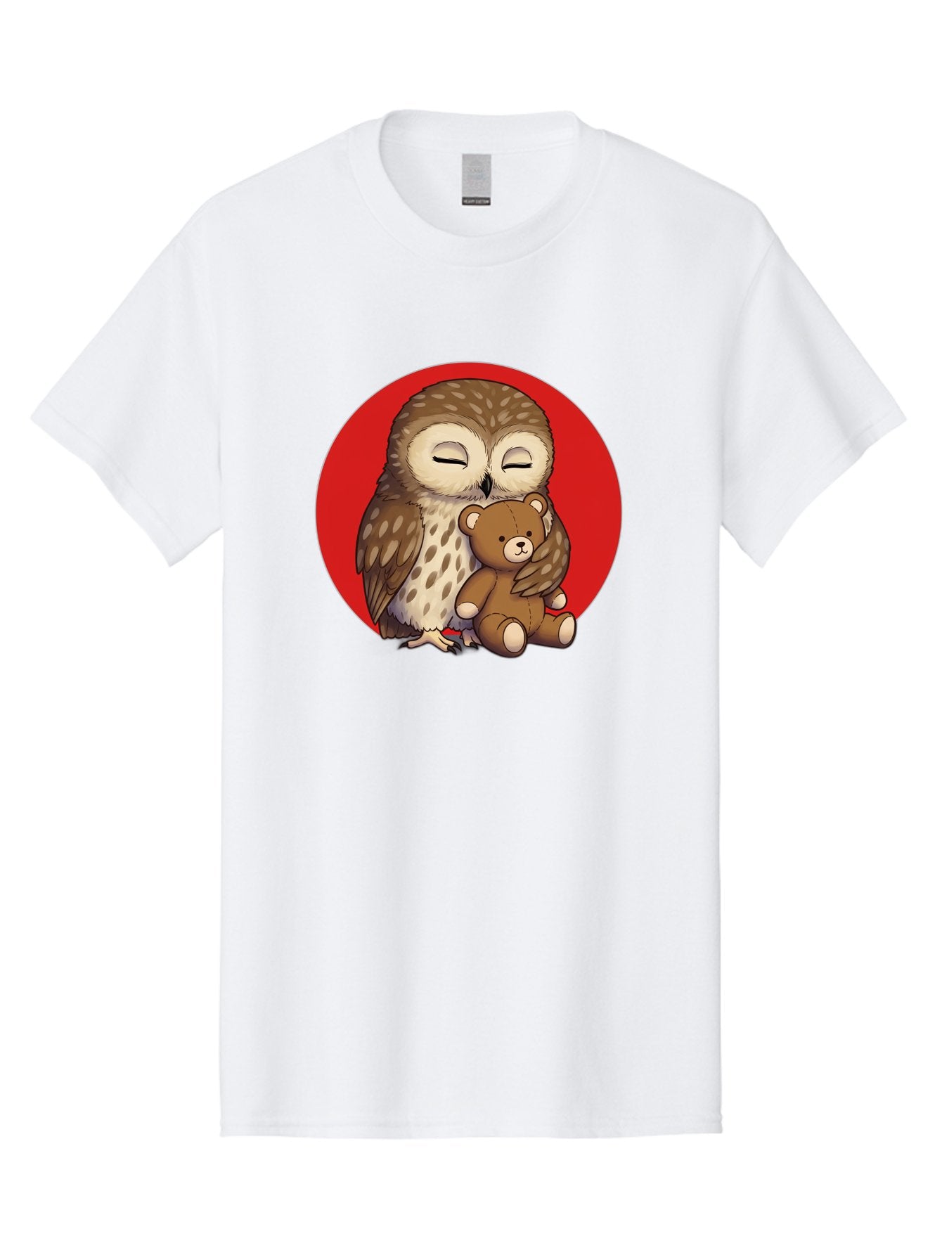 Owl-Hugging-Teddy-4 Men'S Graphic Tee, 100% Cotton, Comfortable Casual Summer Wear, Machine Washable, Vintage Camera, Old Camera, Antique Camera, Black Camera, Classic Photography, Photography Equipment, Nostalgic Device, Film Camera, Baf922 15