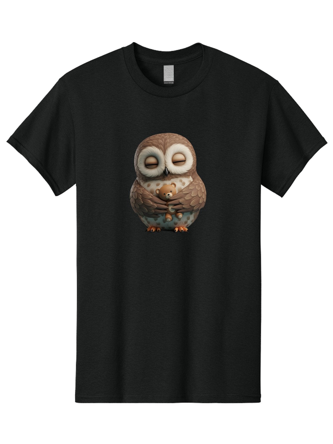 Owl-Hugging-Teddy-5 Men'S Graphic Tee, 100% Cotton, Comfortable Casual Summer Wear, Machine Washable, Vintage Camera, Old Camera, Antique Camera, Black Camera, Classic Photography, Photography Equipment, Nostalgic Device, Film Camera, Baf923 8