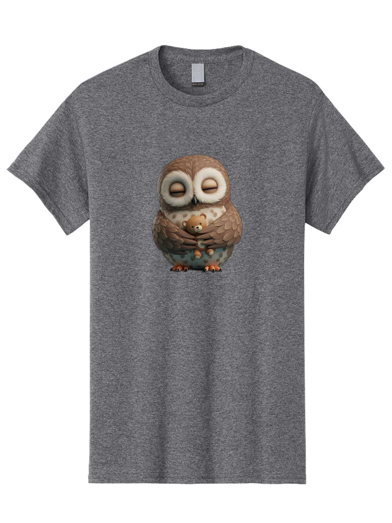 Owl-Hugging-Teddy-5 Men'S Graphic Tee, 100% Cotton, Comfortable Casual Summer Wear, Machine Washable, Vintage Camera, Old Camera, Antique Camera, Black Camera, Classic Photography, Photography Equipment, Nostalgic Device, Film Camera, Baf923 4