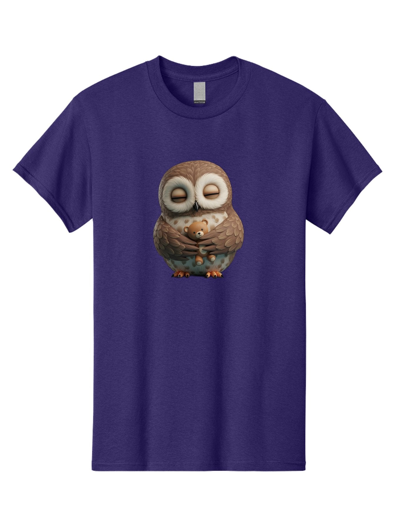 Owl-Hugging-Teddy-5 Men'S Graphic Tee, 100% Cotton, Comfortable Casual Summer Wear, Machine Washable, Vintage Camera, Old Camera, Antique Camera, Black Camera, Classic Photography, Photography Equipment, Nostalgic Device, Film Camera, Baf923 11