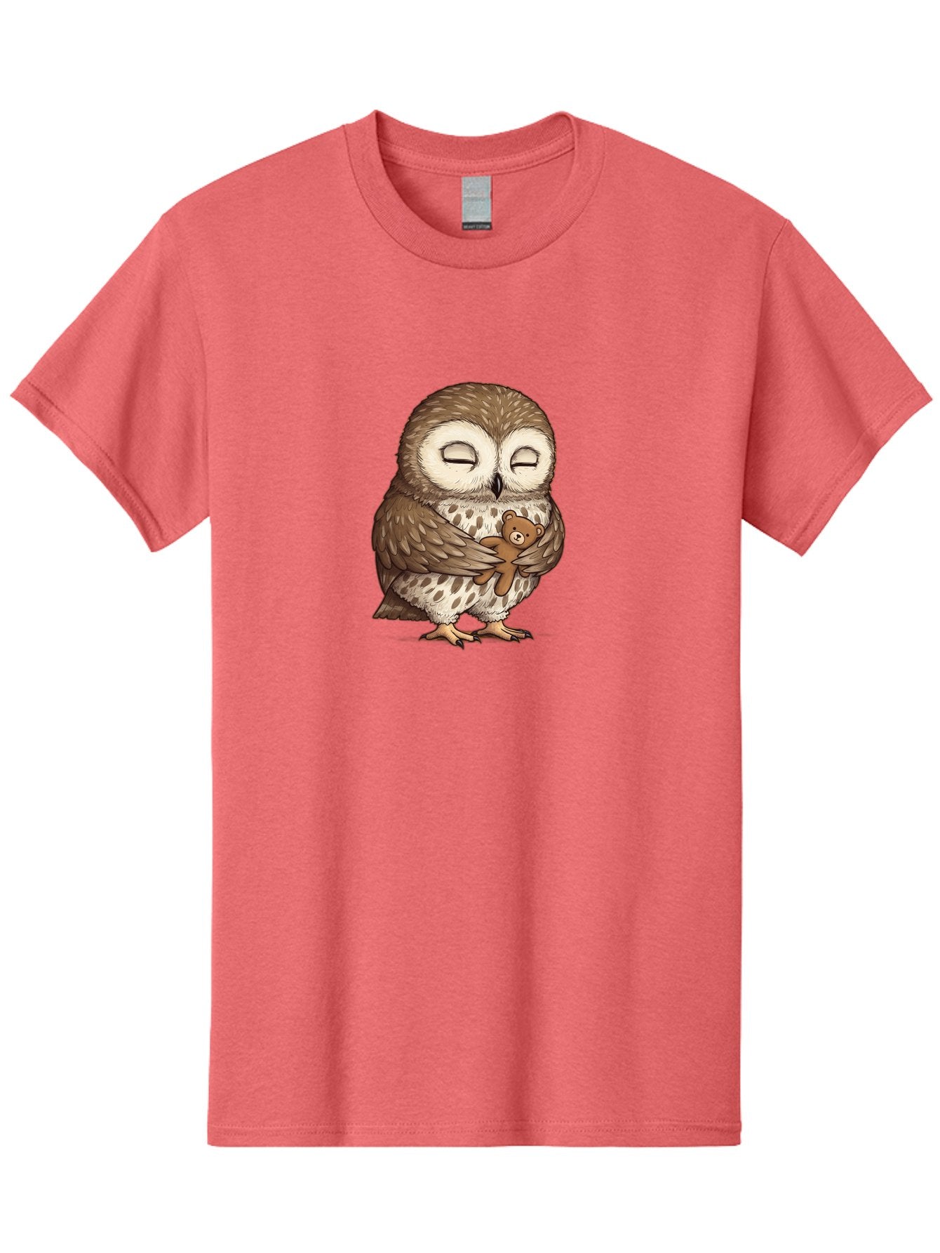 Owl-Hugging-Teddy-6 Men'S Graphic Tee, 100% Cotton, Comfortable Casual Summer Wear, Machine Washable, Vintage Camera, Old Camera, Antique Camera, Black Camera, Classic Photography, Photography Equipment, Nostalgic Device, Film Camera, Baf924 8