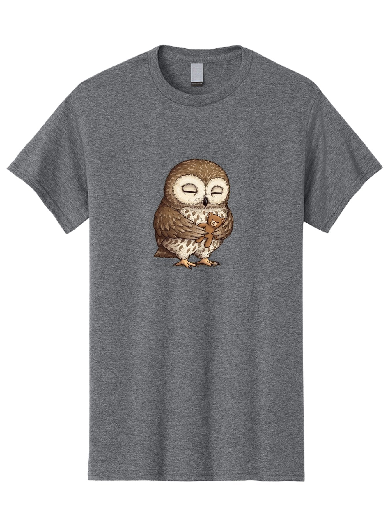 Owl-Hugging-Teddy-6 Men'S Graphic Tee, 100% Cotton, Comfortable Casual Summer Wear, Machine Washable, Vintage Camera, Old Camera, Antique Camera, Black Camera, Classic Photography, Photography Equipment, Nostalgic Device, Film Camera, Baf924 12