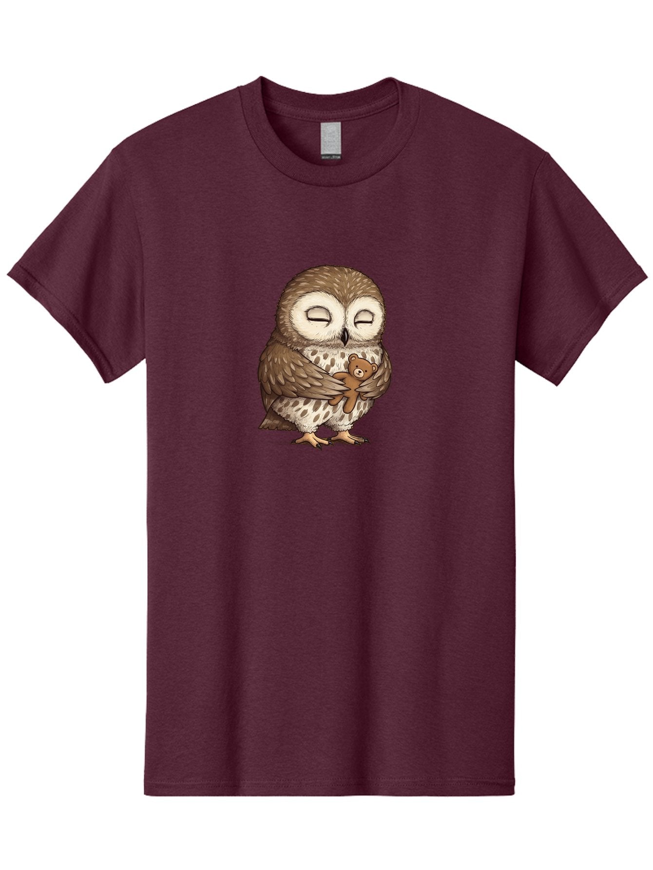 Owl-Hugging-Teddy-6 Men'S Graphic Tee, 100% Cotton, Comfortable Casual Summer Wear, Machine Washable, Vintage Camera, Old Camera, Antique Camera, Black Camera, Classic Photography, Photography Equipment, Nostalgic Device, Film Camera, Baf924 7