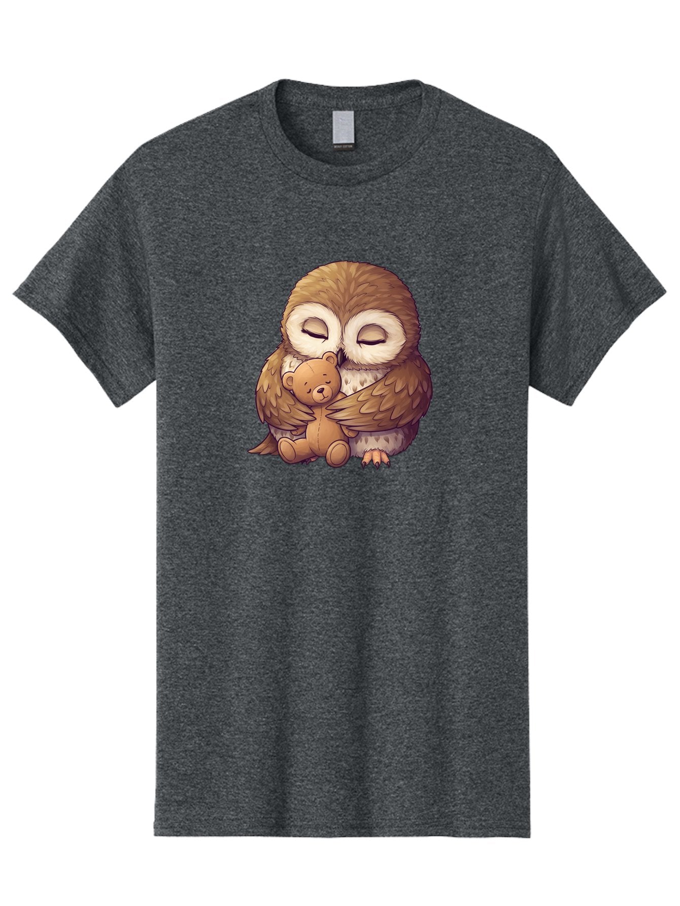 Owl-Hugging-Teddy-7 Men'S Graphic Tee, 100% Cotton, Comfortable Casual Summer Wear, Machine Washable, Vintage Camera, Old Camera, Antique Camera, Black Camera, Classic Photography, Photography Equipment, Nostalgic Device, Film Camera, Baf925 12