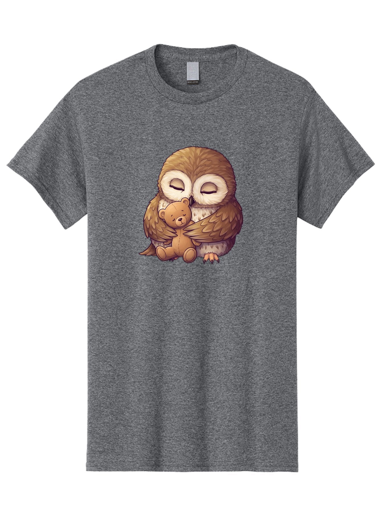 Owl-Hugging-Teddy-7 Men'S Graphic Tee, 100% Cotton, Comfortable Casual Summer Wear, Machine Washable, Vintage Camera, Old Camera, Antique Camera, Black Camera, Classic Photography, Photography Equipment, Nostalgic Device, Film Camera, Baf925 3