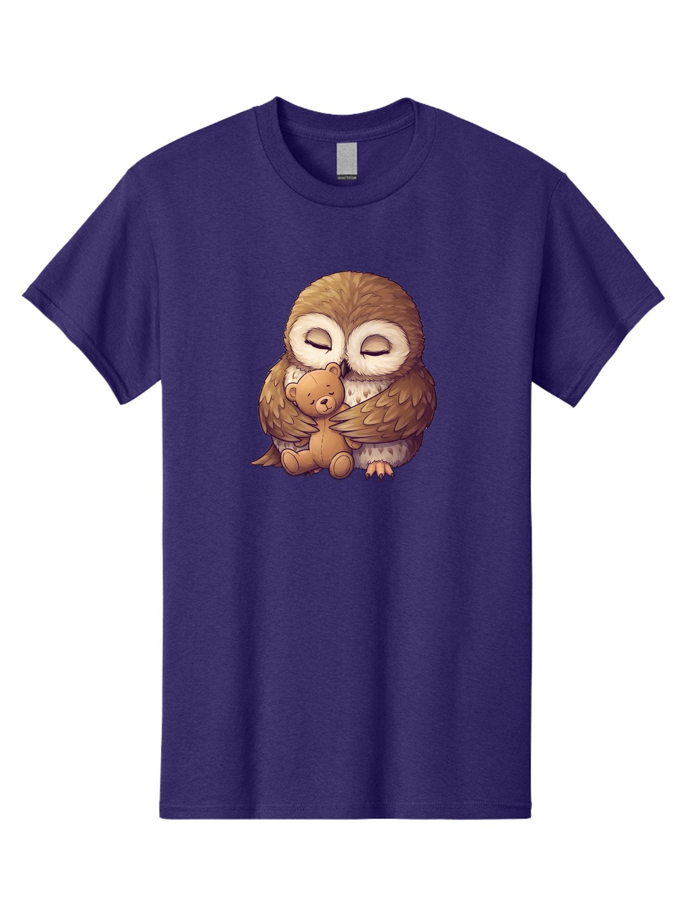 Owl-Hugging-Teddy-7 Men'S Graphic Tee, 100% Cotton, Comfortable Casual Summer Wear, Machine Washable, Vintage Camera, Old Camera, Antique Camera, Black Camera, Classic Photography, Photography Equipment, Nostalgic Device, Film Camera, Baf925 6