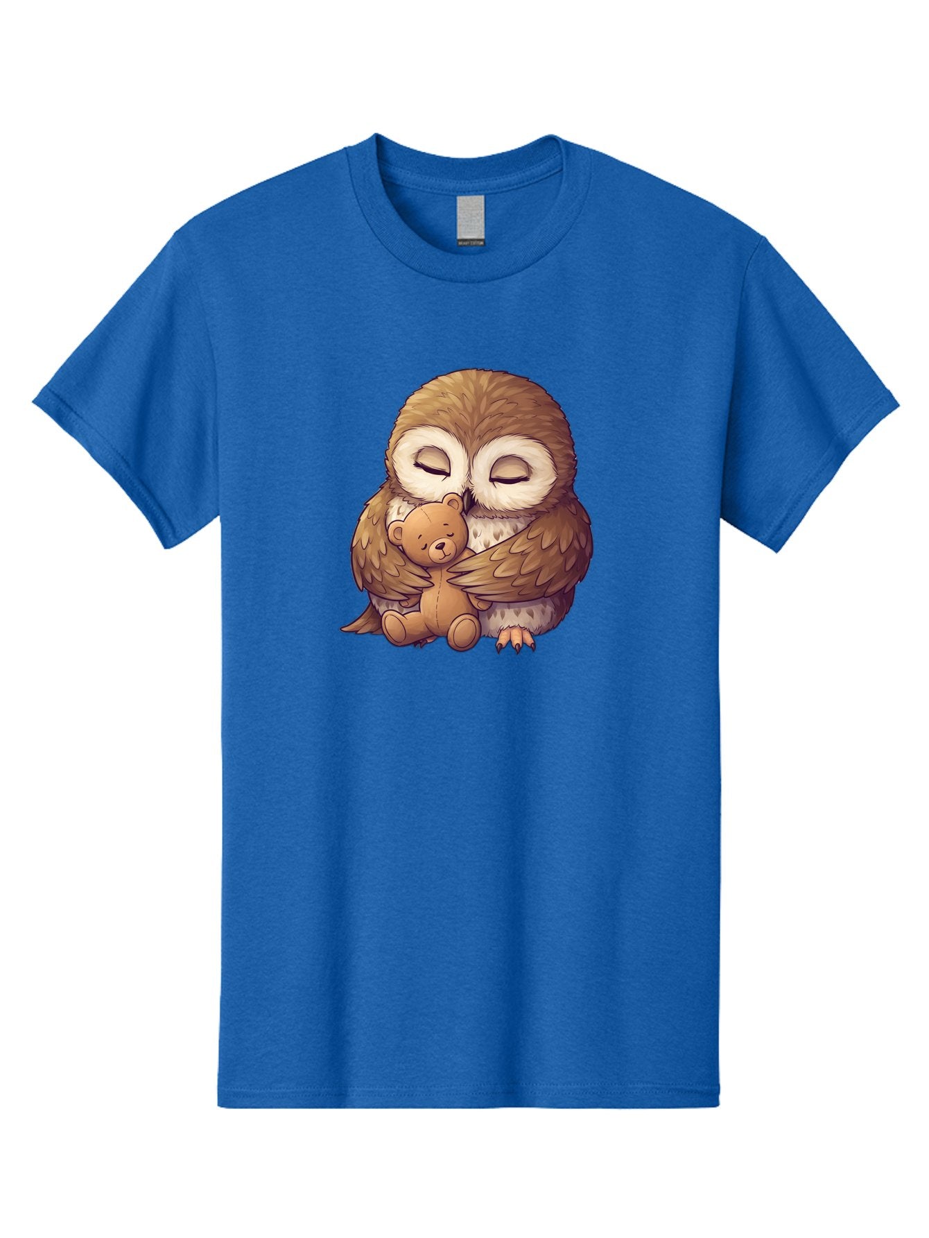 Owl-Hugging-Teddy-7 Men'S Graphic Tee, 100% Cotton, Comfortable Casual Summer Wear, Machine Washable, Vintage Camera, Old Camera, Antique Camera, Black Camera, Classic Photography, Photography Equipment, Nostalgic Device, Film Camera, Baf925 10