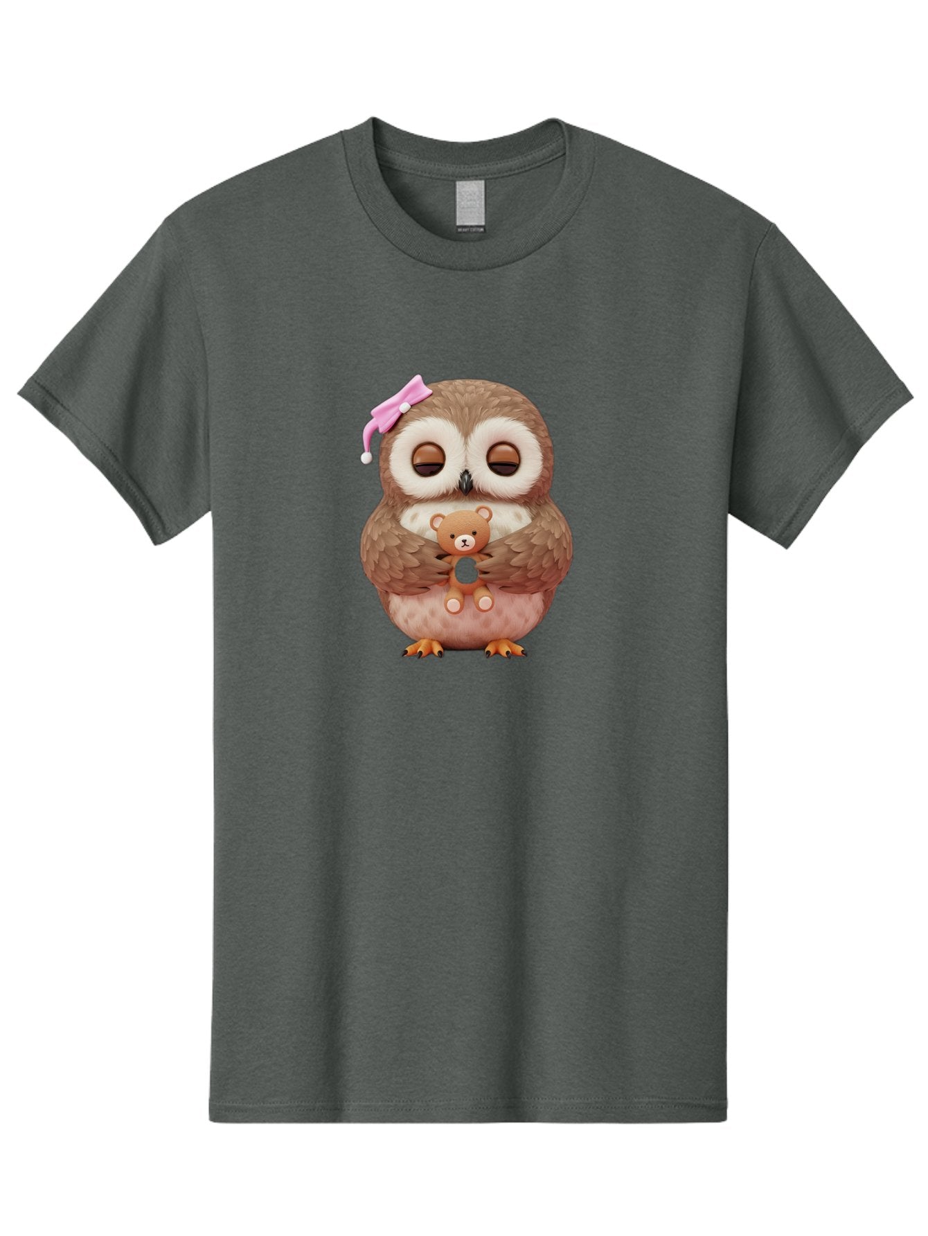 Owl-Hugging-Teddy-Bear Men'S Graphic Tee, 100% Cotton, Comfortable Casual Summer Wear, Machine Washable, Vintage Camera, Old Camera, Antique Camera, Black Camera, Classic Photography, Photography Equipment, Nostalgic Device, Film Camera, Baf928 12